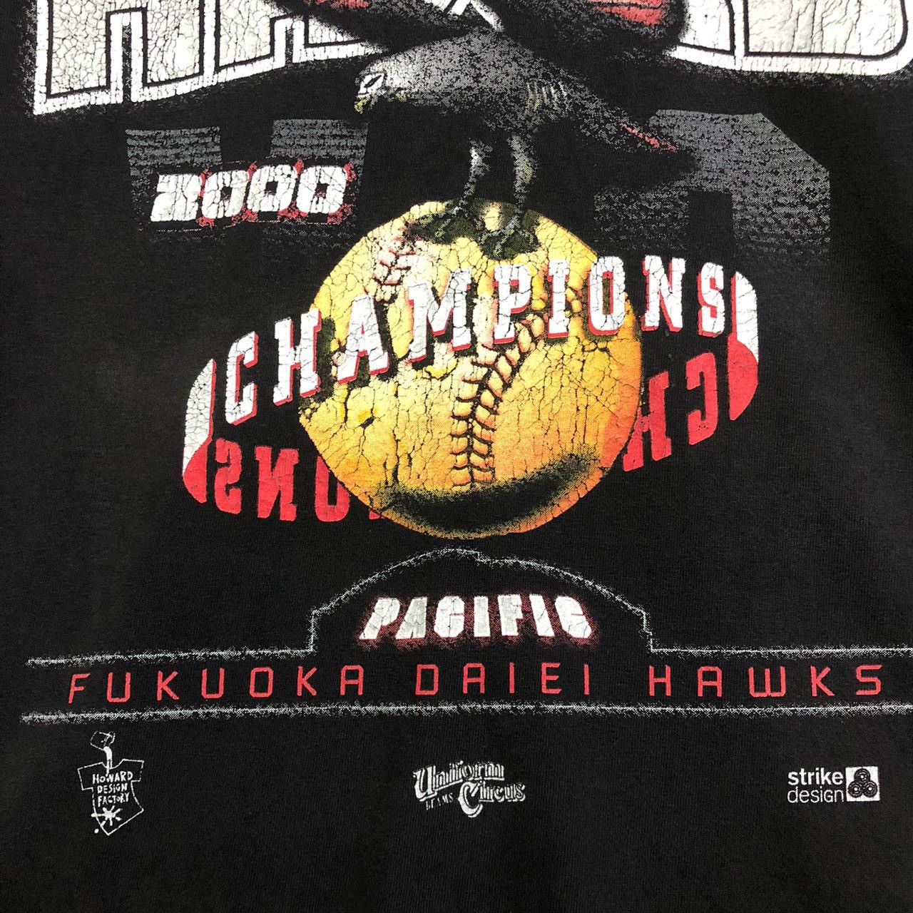MLB × Vintage *Vintage 00s FUKUOKA DAIEI HAWKS japanese baseball team tee Size US L / EU 52-54 / 3 - 3 Thumbnail