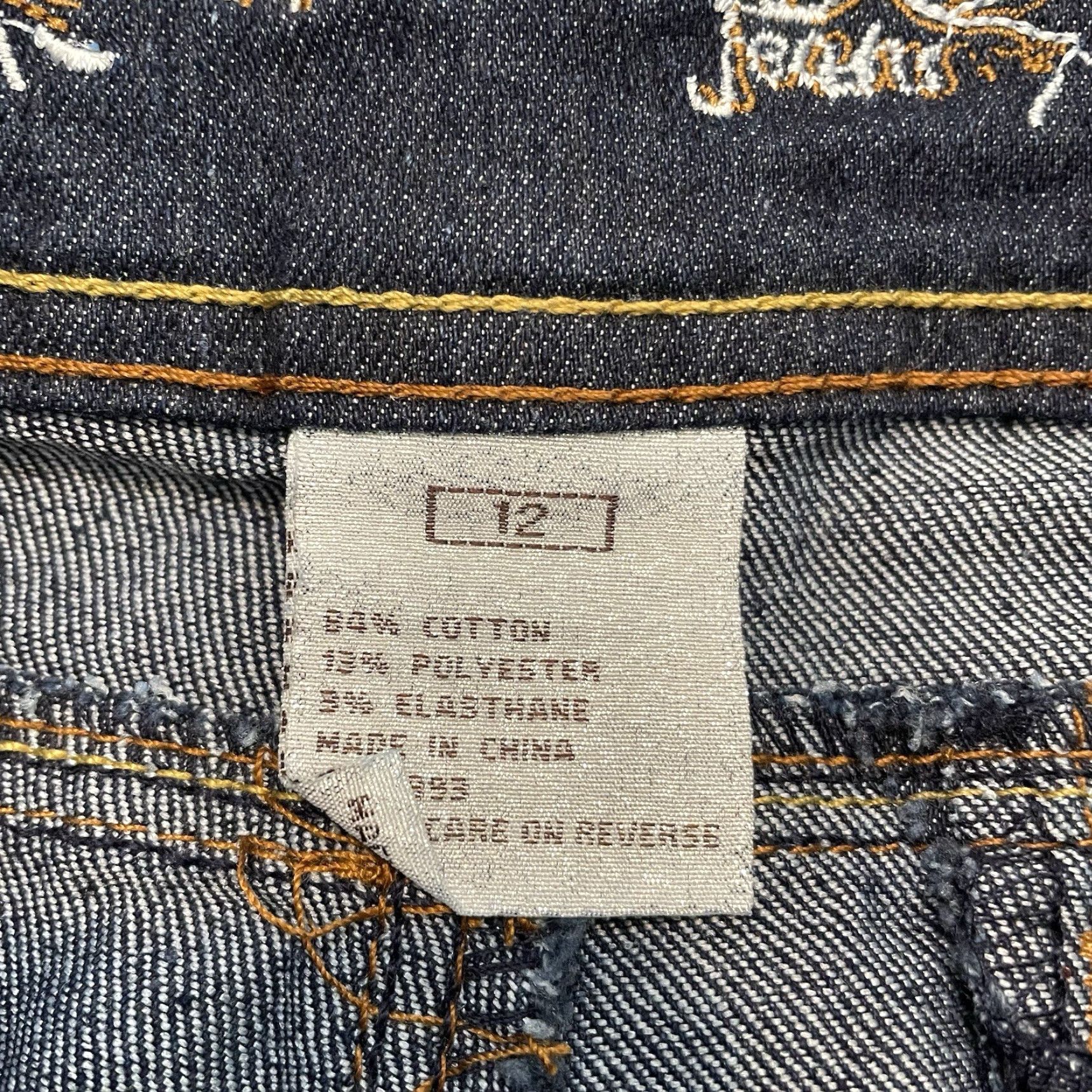 Vintage VINTAGE Nofuze Jeans Women's Bermuda Shorts Size 12 Blue Cotton Blend Denim Stretch Mid Rise Size 34" / US 12 / IT 48 - 2 Thumbnail