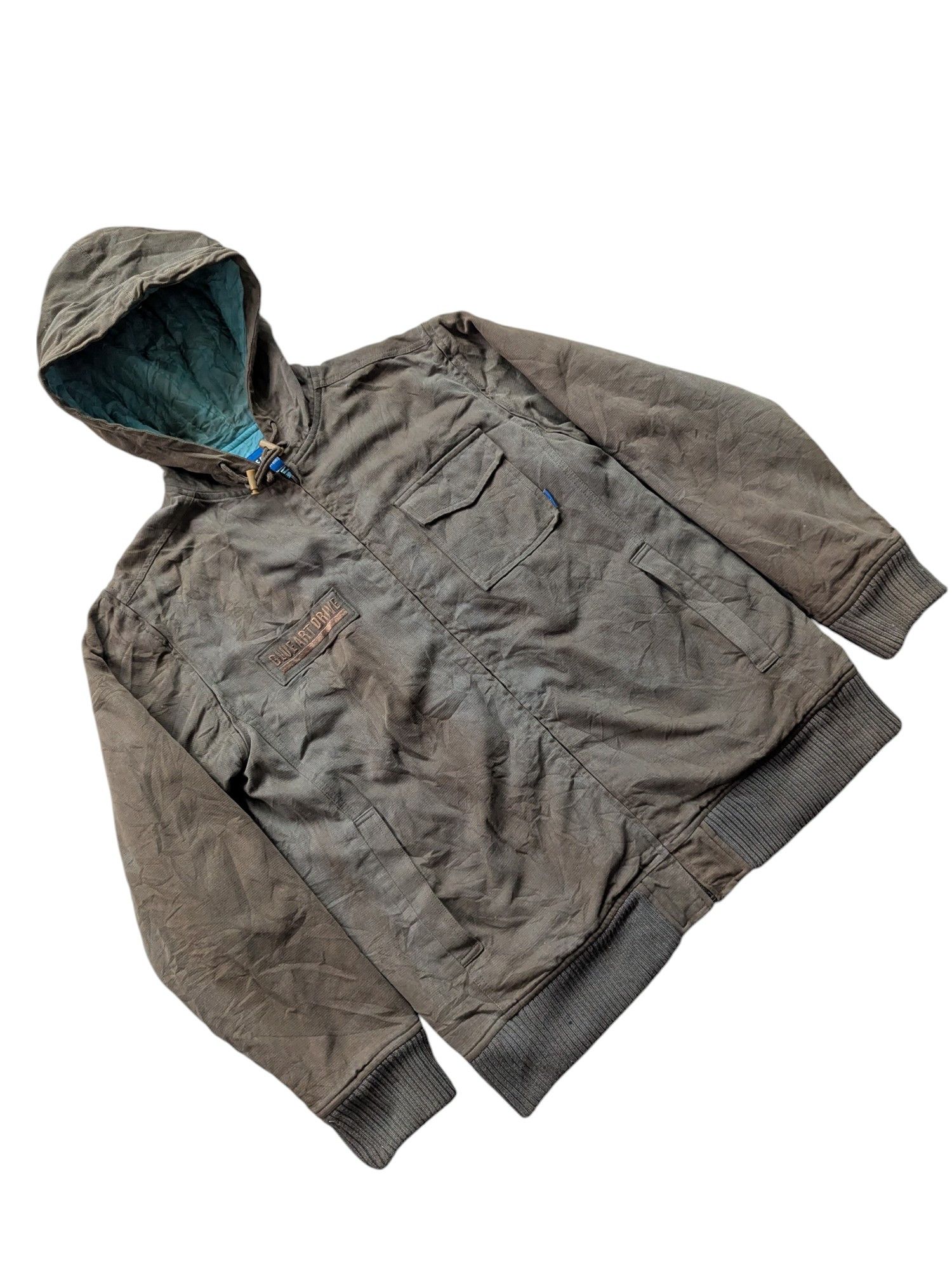 Japanese Brand × Vintage Vintage Jacket Blue Art Drive Surf Clothing Japan Size US L / EU 52-54 / 3 - 4 Thumbnail