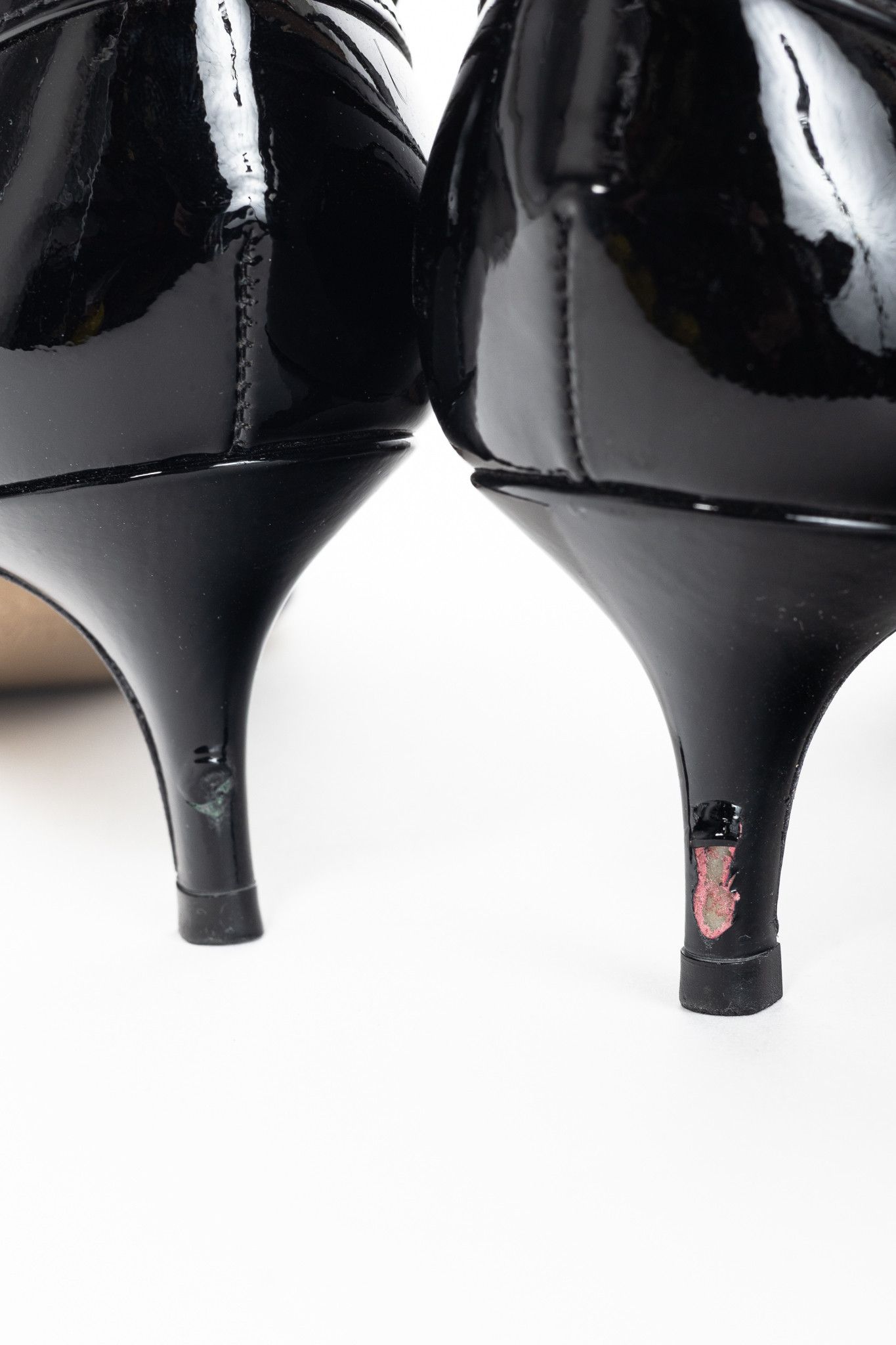 Valentino Valentino Garavani Nero Patent-Leather Mary-Jane Pumps Size US 8.5 / IT 38.5 - 9 Thumbnail