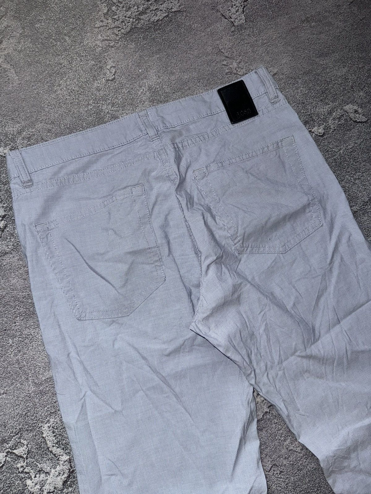 Hugo Boss Hugo boss 32/32 striped chino pant trouser Jean Size US 32 / EU 48 - 4 Thumbnail