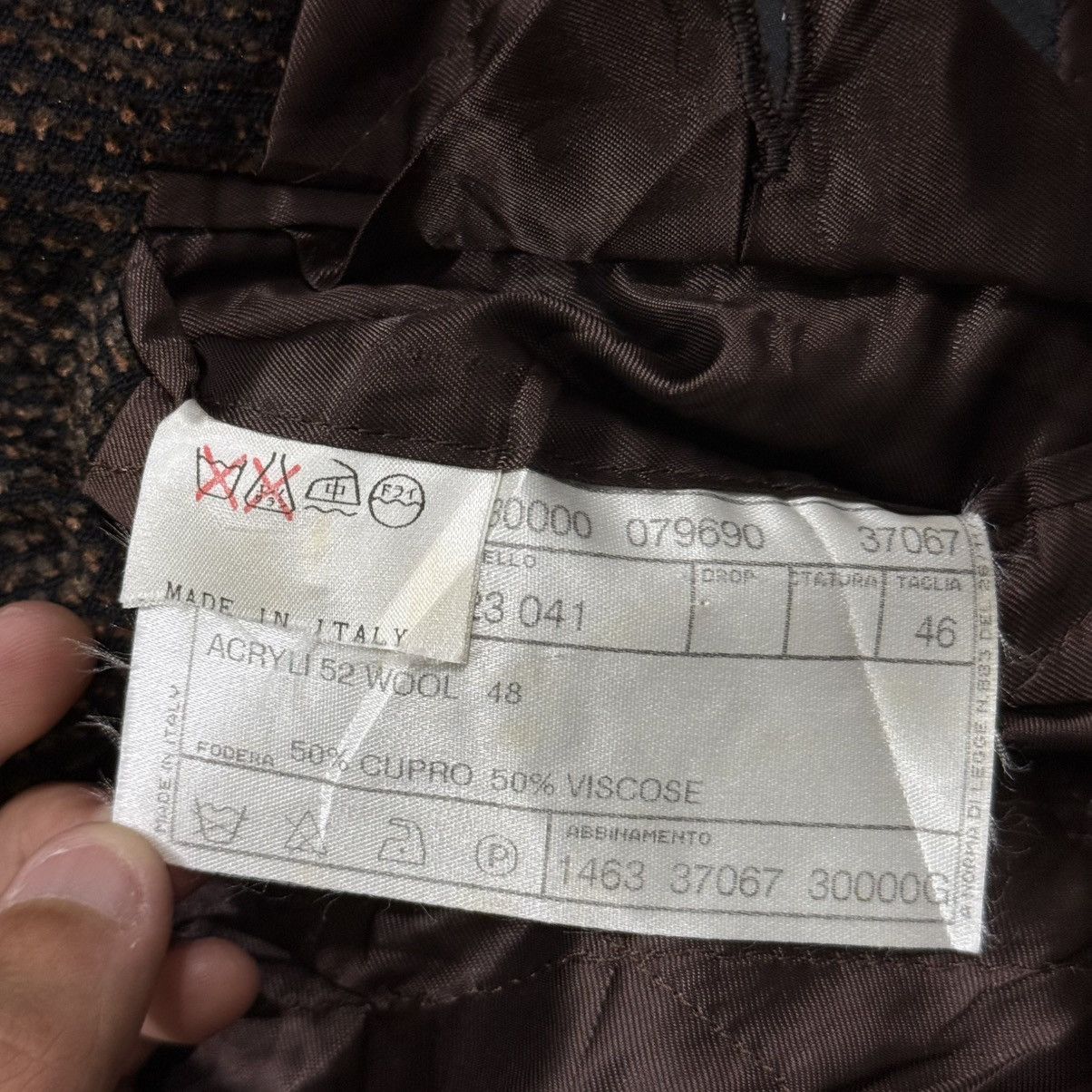 Pal Zileri Pull Palzileri Wool Buttons Made In Italy Coat Jacket Size US M / EU 48-50 / 2 - 21 Thumbnail