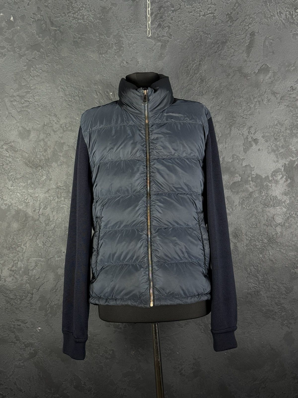 Prada Prada Red Tab Designer Down Puffer Jacket Wool Nylon Men’s Size US M / EU 48-50 / 2 - 4 Thumbnail
