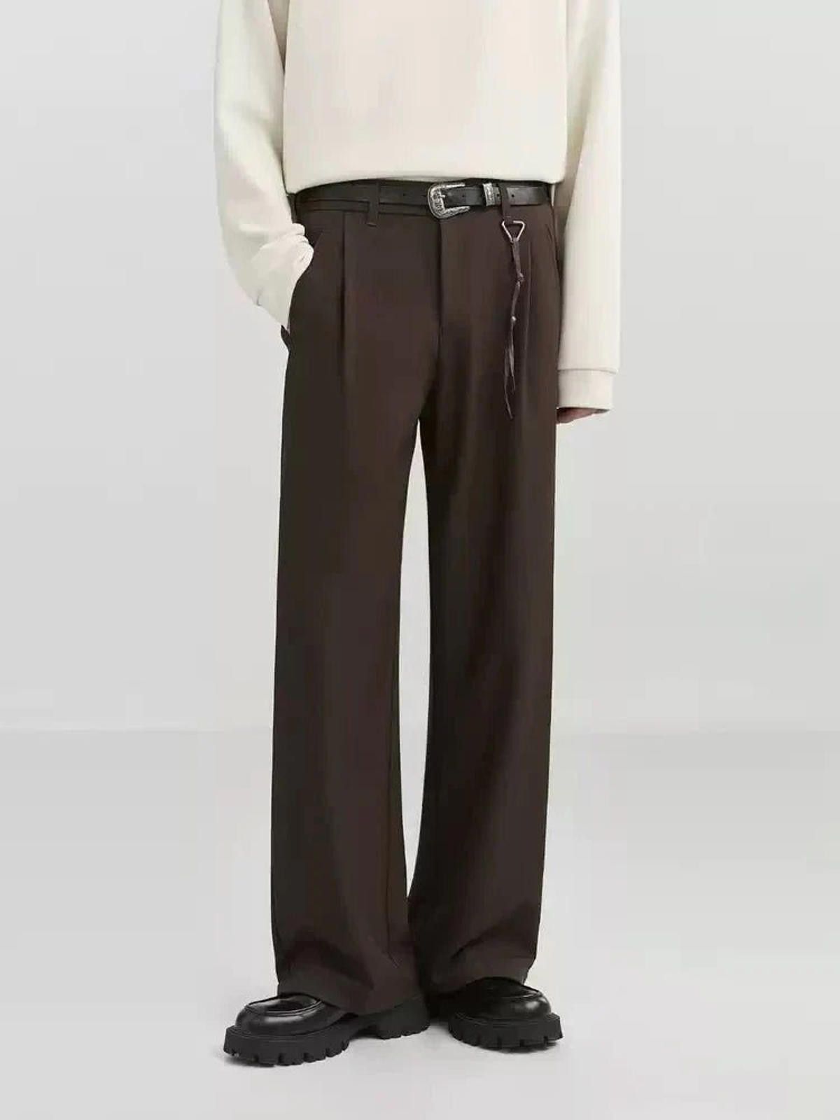 Vintage Wide-Leg Straight Trousers Size US 32 / EU 48 - 1 Thumbnail