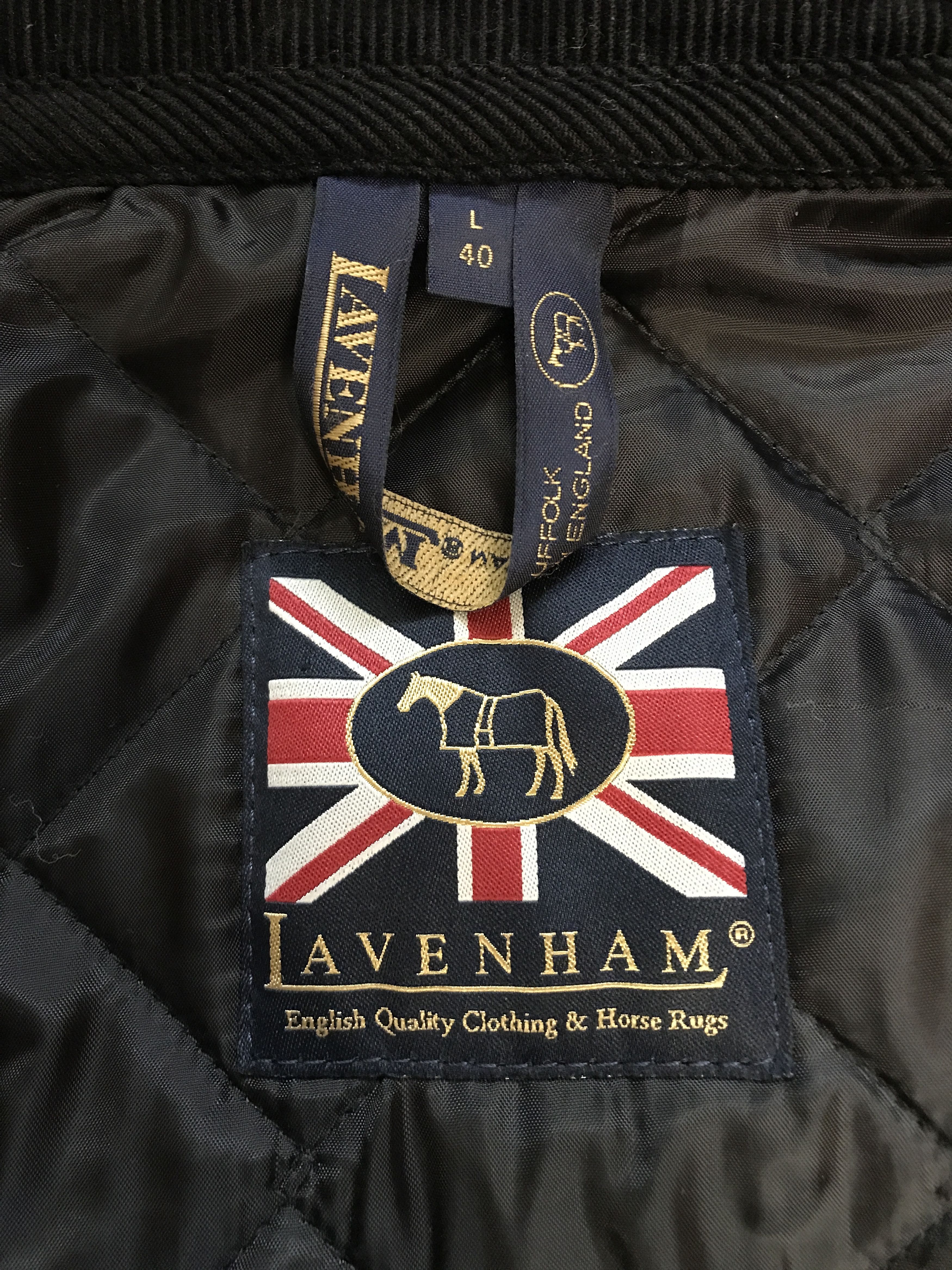 Japanese Brand Lavenham Quilted Wool Bomber Jacket Barbour Burberry Polo Size US M / EU 48-50 / 2 - 15 Thumbnail