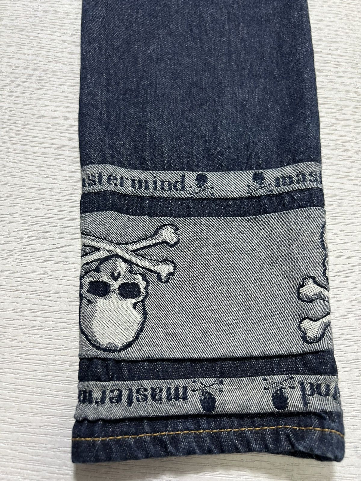 Mastermind Japan Mastermind Japan - “Dreaming" Slim Double Waisted Jeans Size US 30 / EU 46 - 14 Thumbnail