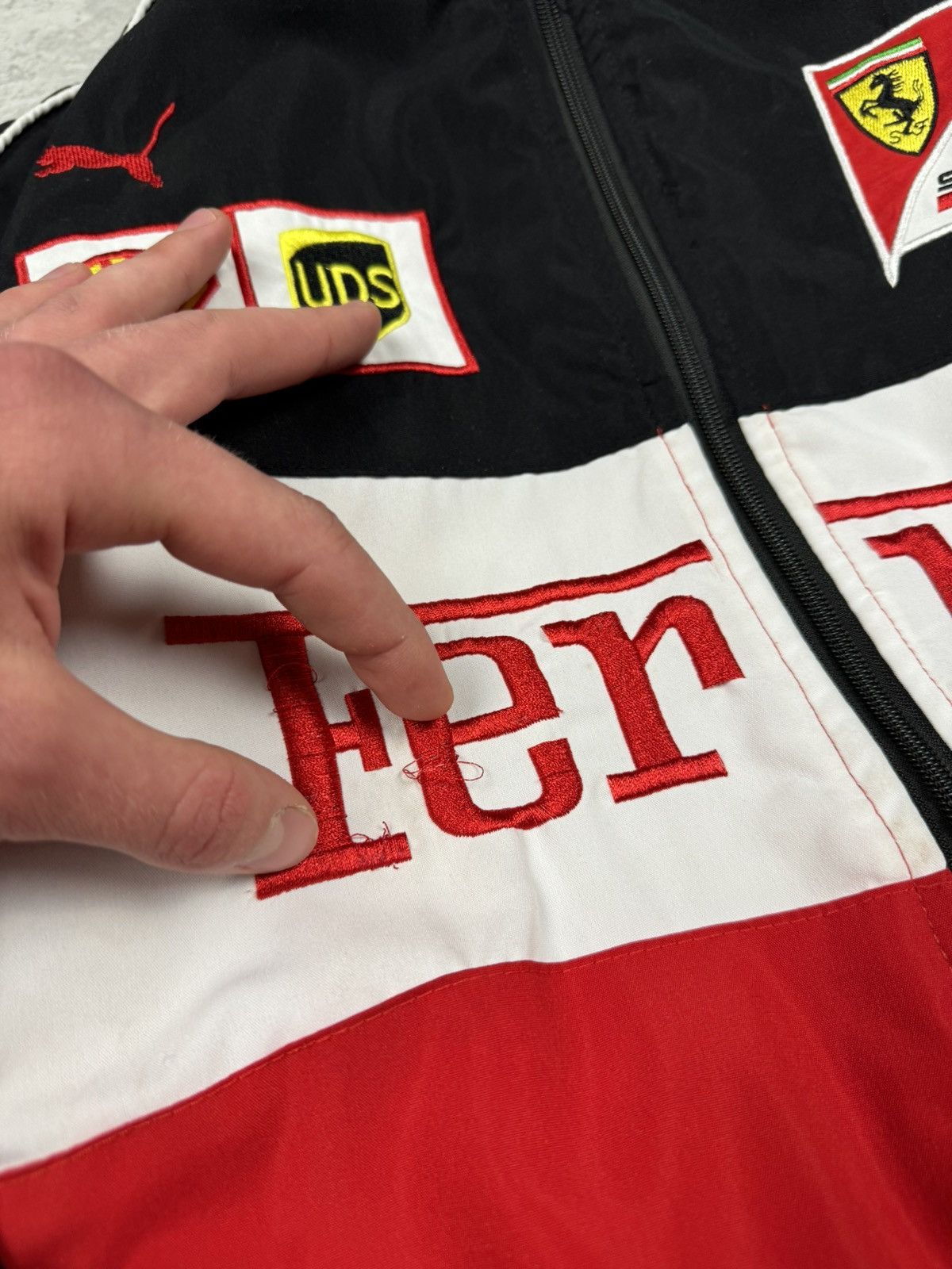 Ferrari Ferrari F1 Racing Moto Jacket Size M Size US M / EU 48-50 / 2 - 13 Thumbnail