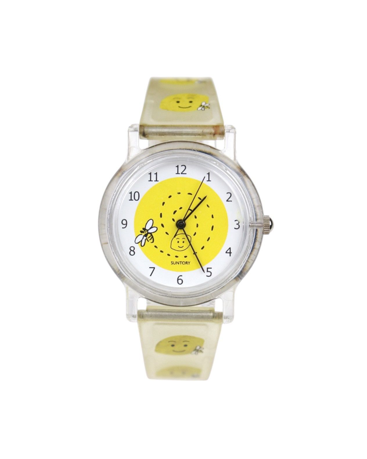 Hysteric Glamour 2000S SUNTORY LEMON BEE GRAPHIC CLEAR CASE QUARTZ WATCH Size ONE SIZE - 2 Thumbnail