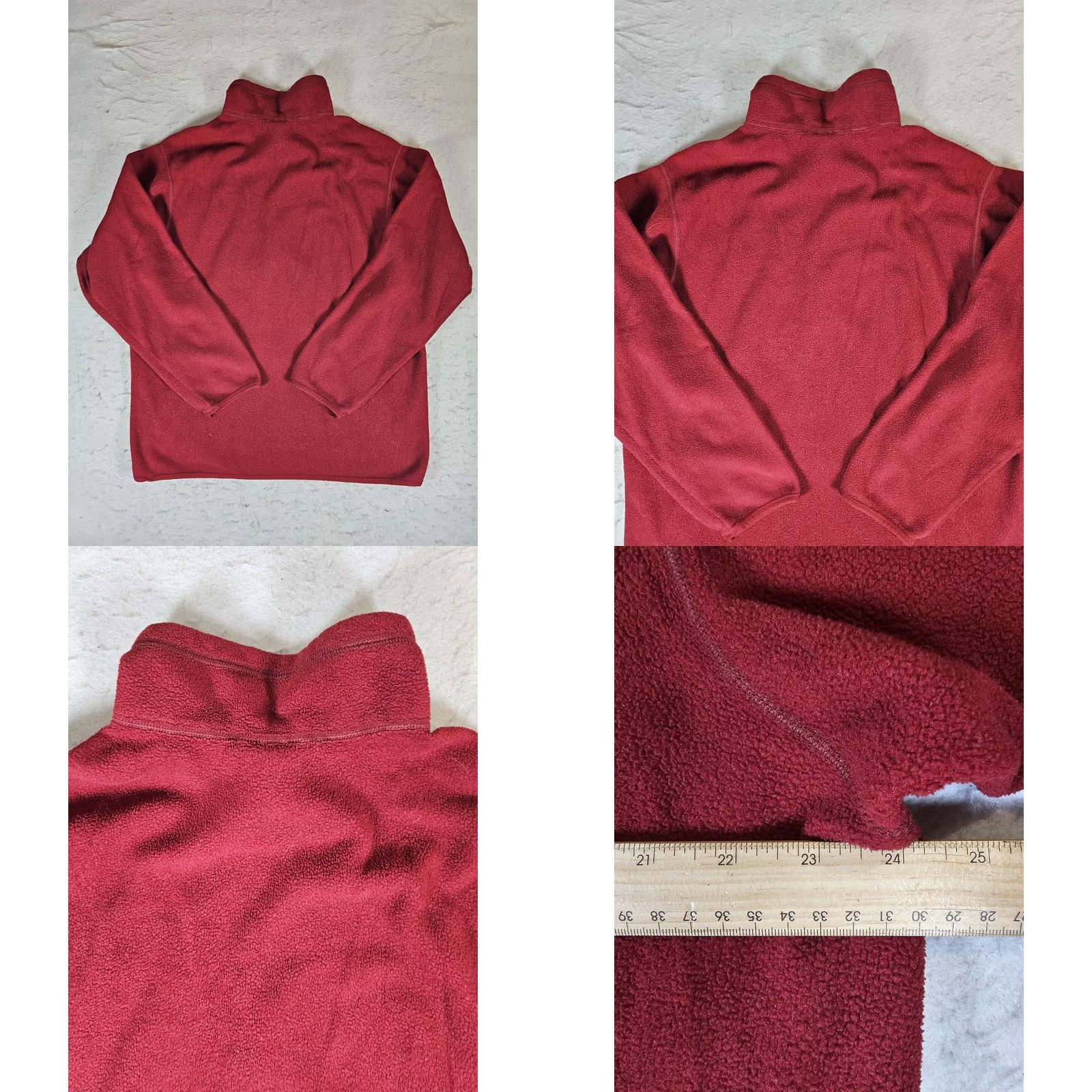 Patagonia VINTAGE Patagonia Synchilla Fleece 1/4 Zip Pullover Jumper Jacket Men's XL Red Jacket Size US XL / EU 56 / 4 - 8 Thumbnail