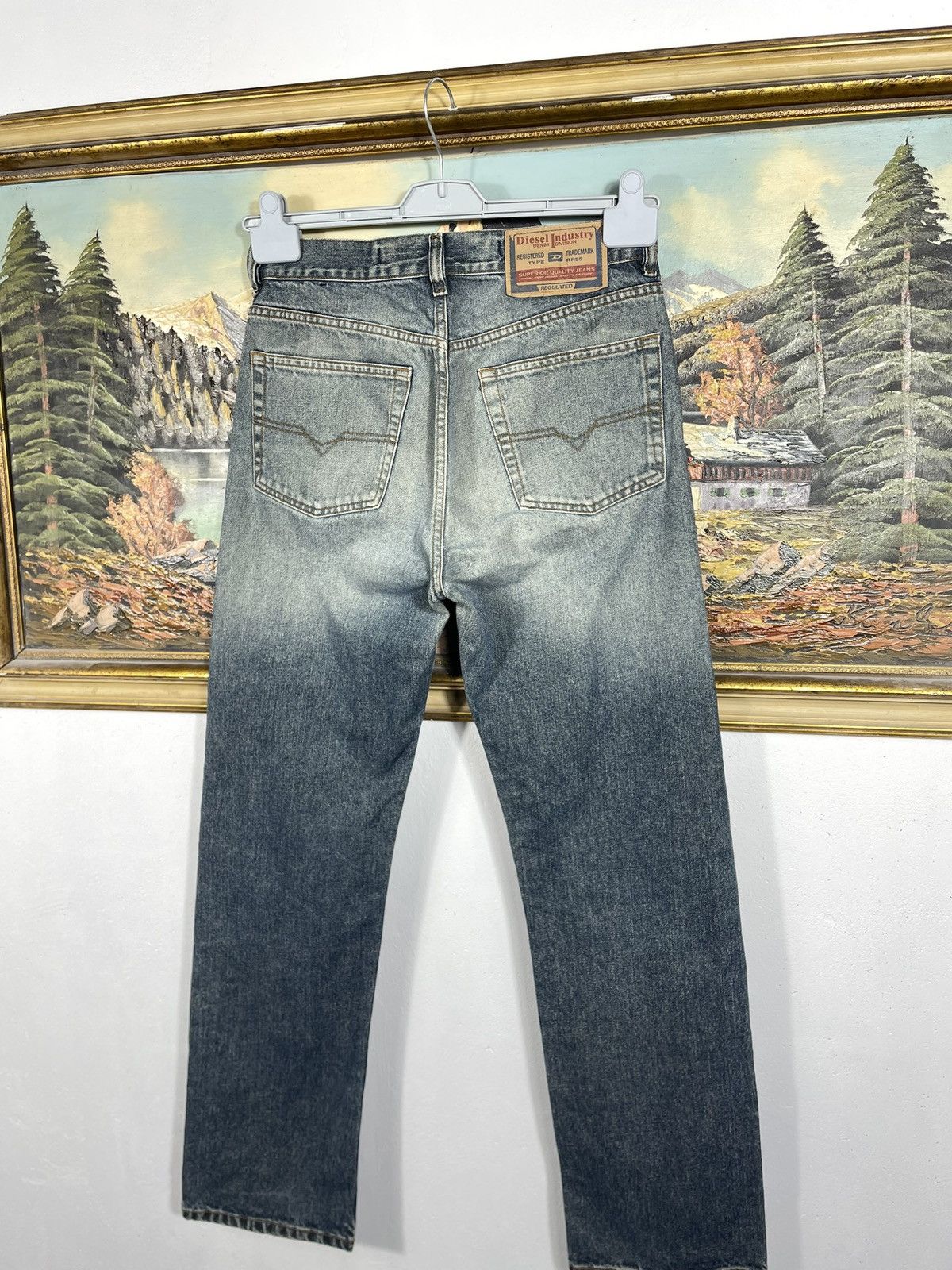 Diesel × Vintage Diesel retro 00s pants washed skate hiphop drip swag cyber Size US 30 / EU 46 - 7 Thumbnail