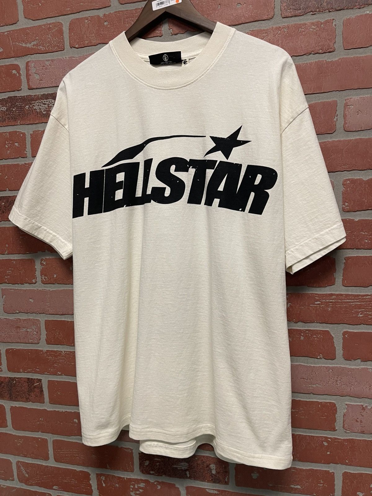 HELLSTAR Size L - Hellstar Classic Tee Shirt White/Black Print Size US L / EU 52-54 / 3 - 3 Thumbnail