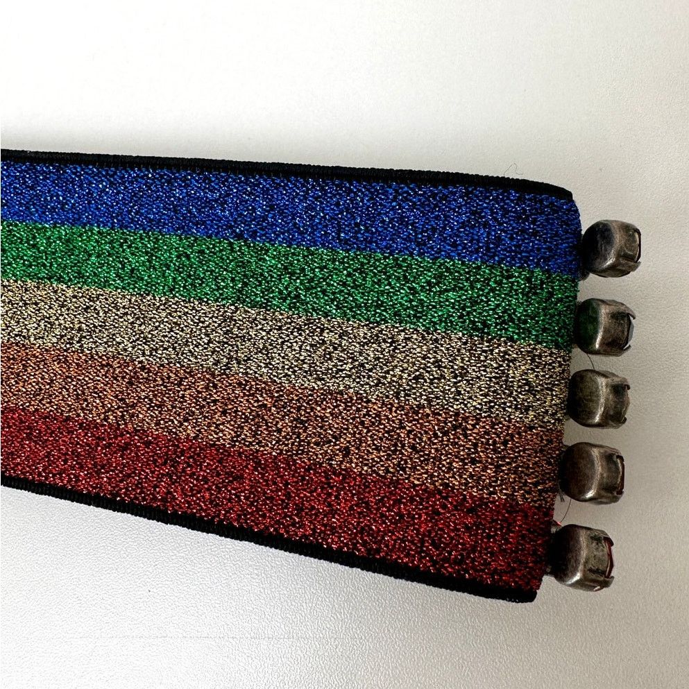 Gucci Gucci Multicolor Rhinestone Rainbow Stretch Headband Size ONE SIZE - 7 Thumbnail