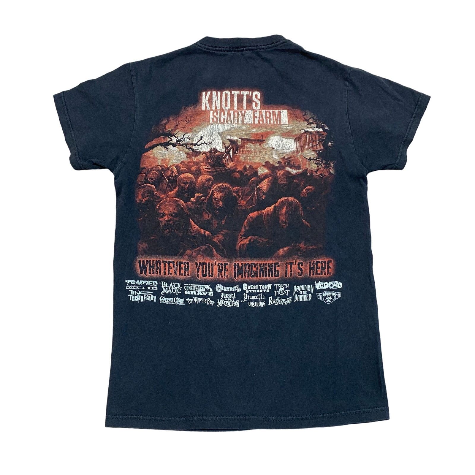 Delta × Expert Horror Knotts Scary Farm 2014 Horror Maze T Shirt Small Halloween Size US S / EU 44-46 / 1 - 1 Thumbnail