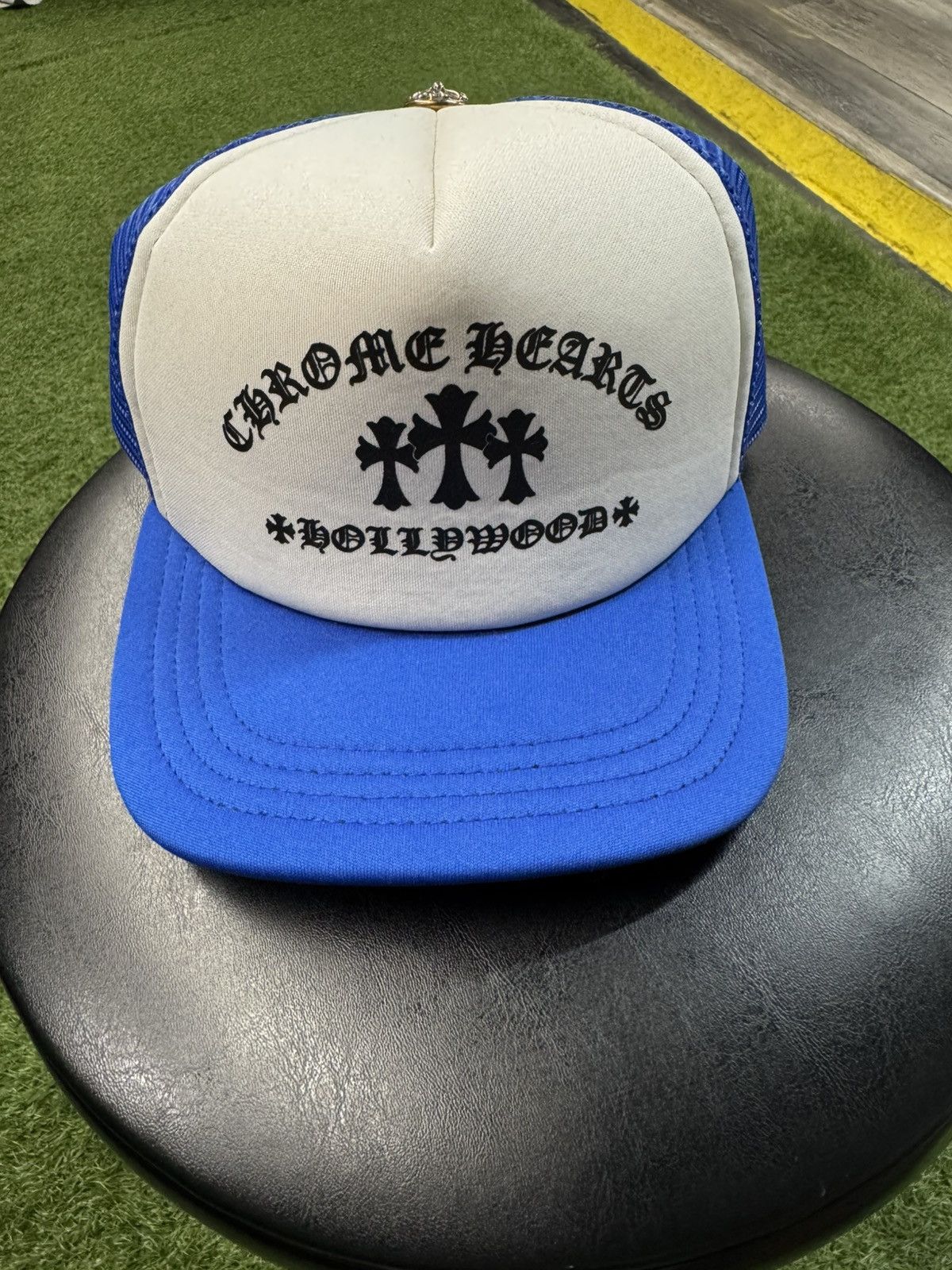 Chrome Hearts Chrome Hearts King Taco Trucker Hat Size ONE SIZE - 1 Thumbnail