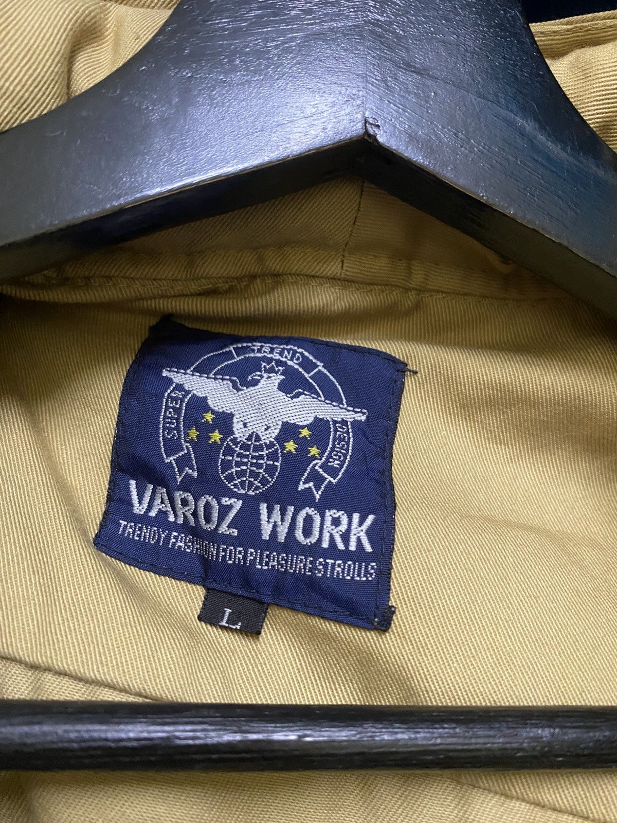 Other VINTAGE VAROZ WORK UTILITY VEST JACKET Size US L / EU 52-54 / 3 - 4 Thumbnail