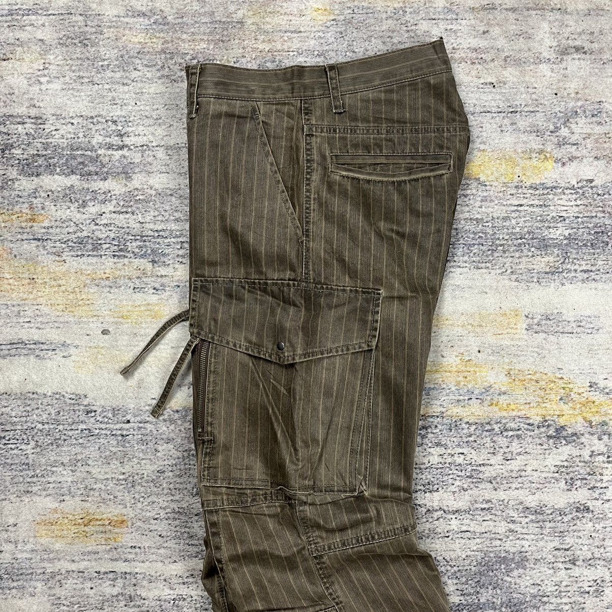 PPFM PPFM pinstriped tactical cargo pants Size US 31 - 3 Thumbnail