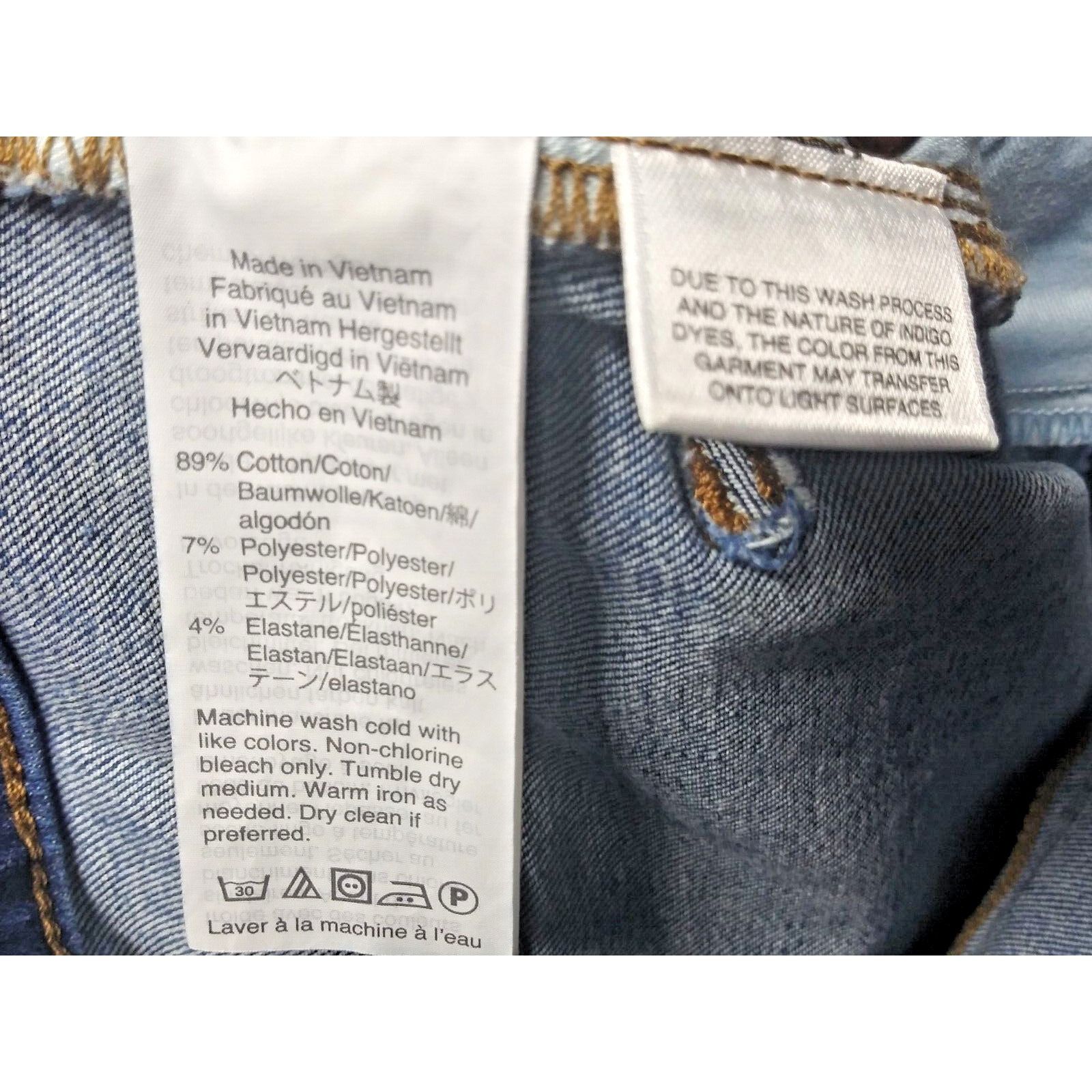 Madewell Madewell Jeans 9" Mid Rise Skinny Crop Sz 27 Medium Wash Den Size 27" / US 4 / IT 40 - 9 Thumbnail