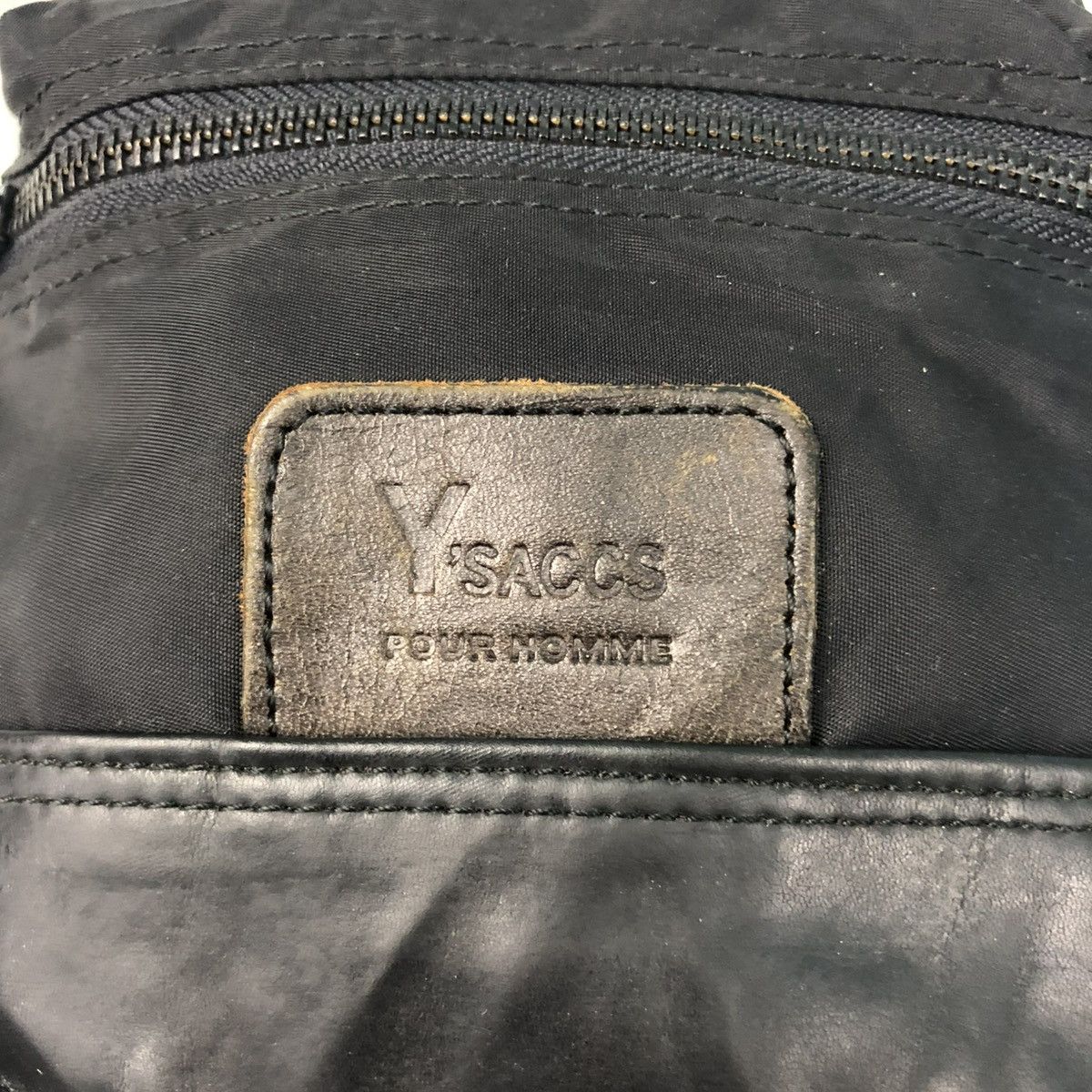Yohji Yamamoto ‼️YES‼️ Y’SACCS POUR HOMME NYLON CROSSBODY SLING BAG Size ONE SIZE - 4 Thumbnail