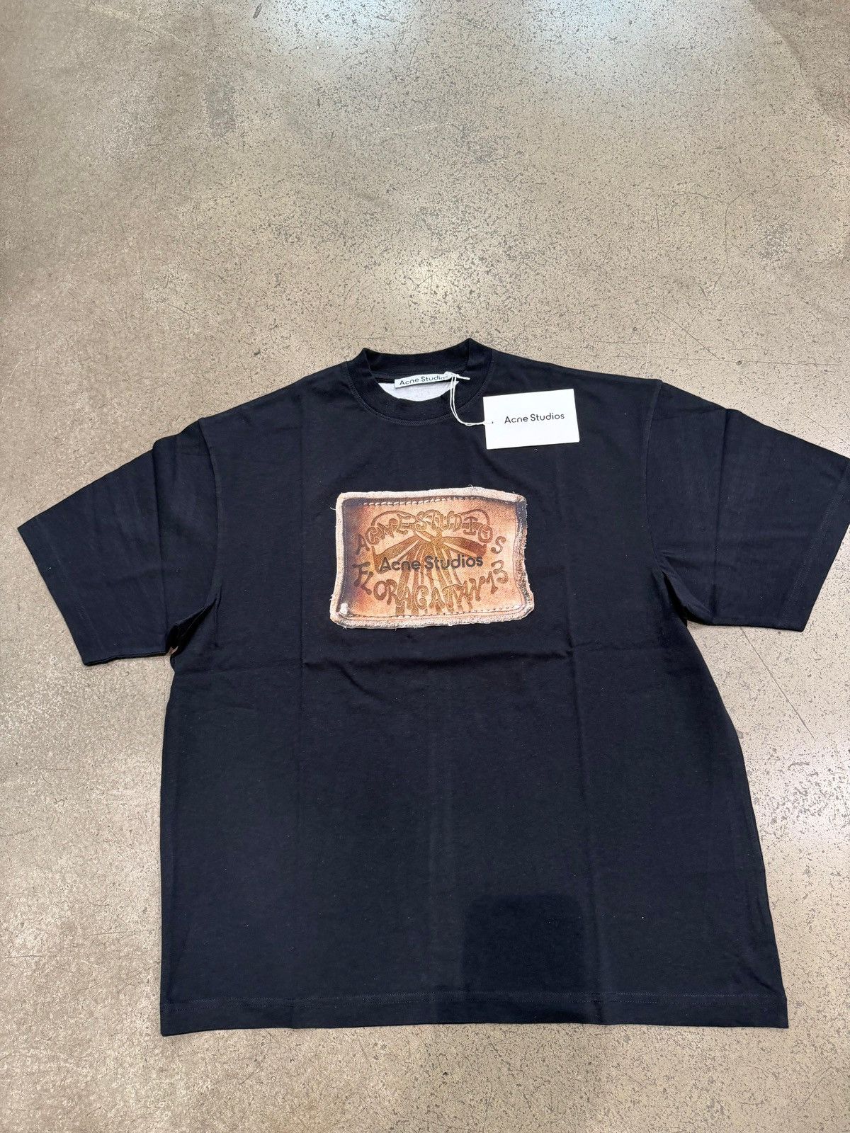 Acne Studios ACNE STUDIOS - Tee Faded Black Size US M / EU 48-50 / 2 - 1 Thumbnail