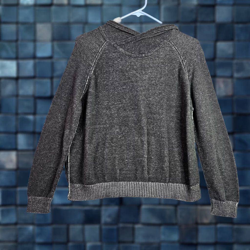 Eileen Fisher Eileen Fisher Hooded Sweater Women's XS Gray Knit Pullover Minimalist Size XS / US 0-2 / IT 36-38 - 1 Thumbnail