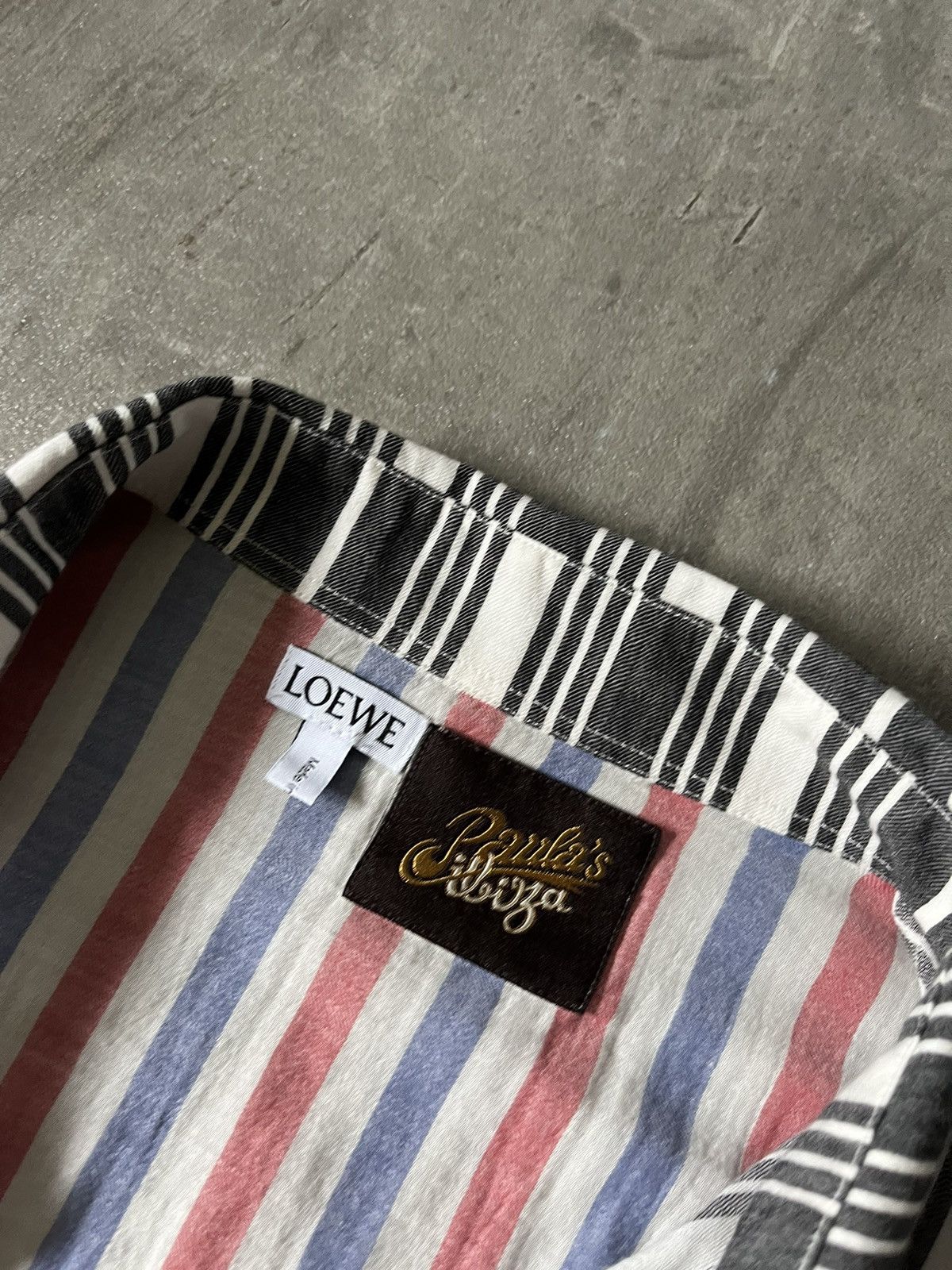 Loewe Loewe Paula’s striped shirt button up red blue white Size M / US 6-8 / IT 42-44 - 10 Thumbnail