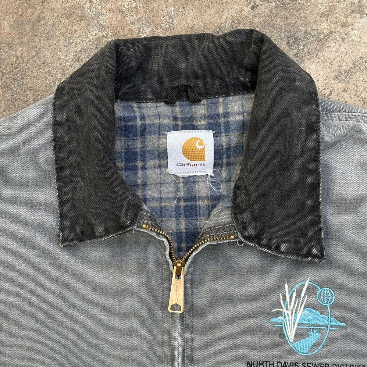 Carhartt × Vintage 🔗 SOLD 🔗 Carhartt Detroit Jacket J97 GVL Size US L / EU 52-54 / 3 - 6 Thumbnail