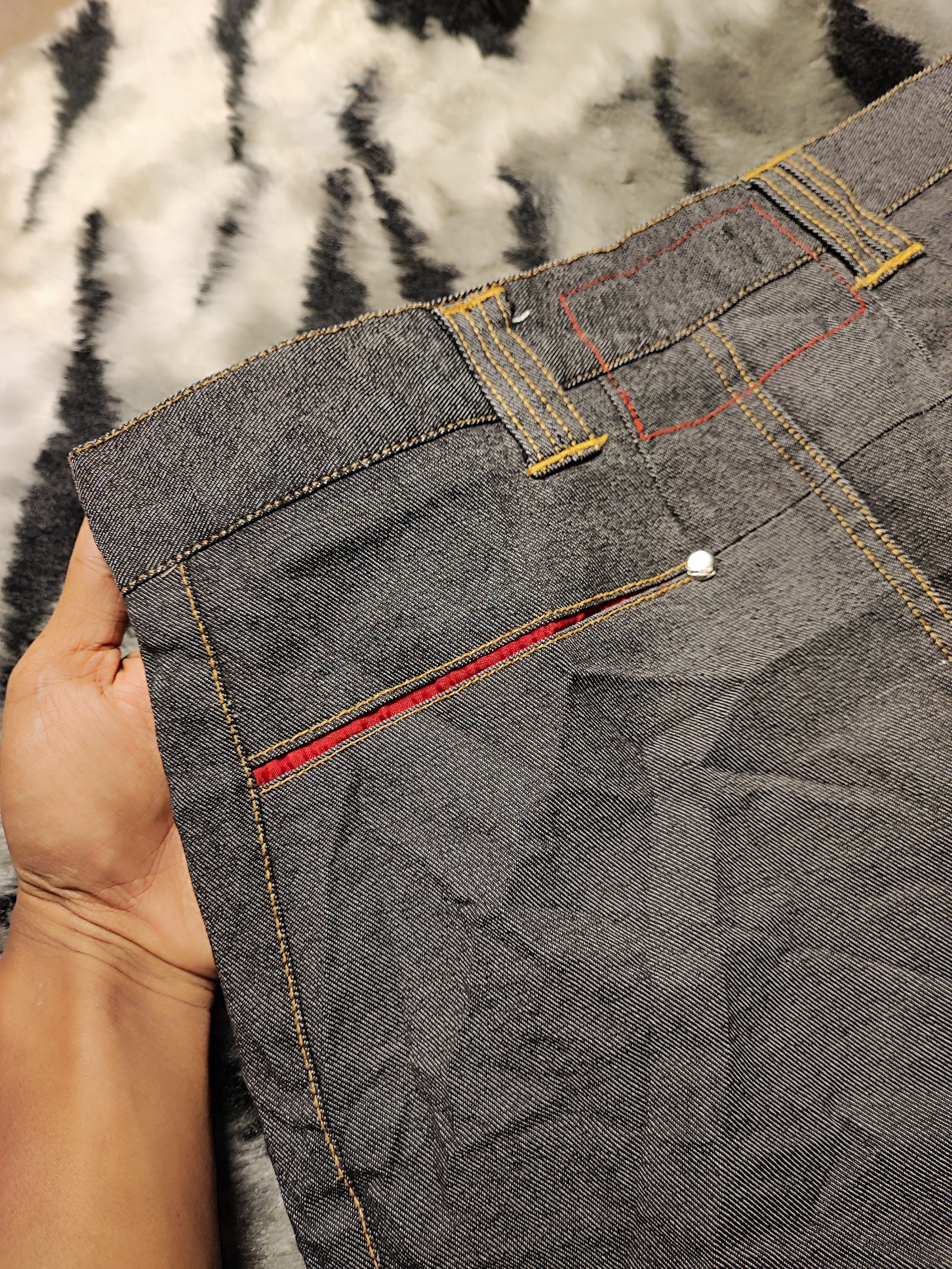 Levi's Archive 2000 Levi's Engineered Skirt Jeans 3D Twisted Seams Size 29" - 10 Thumbnail