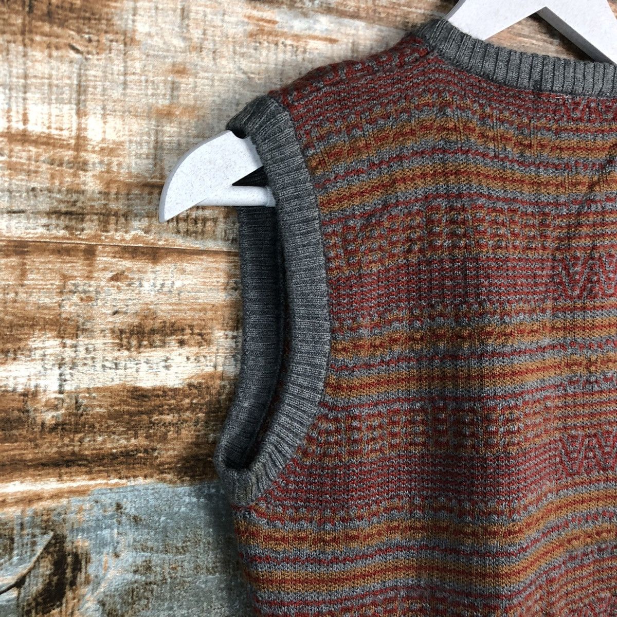 Homespun Knitwear × Japanese Brand Rodier Paris vintage Brown Vest Knitwear #A1379 Size XS / US 0-2 / IT 36-38 - 10 Thumbnail