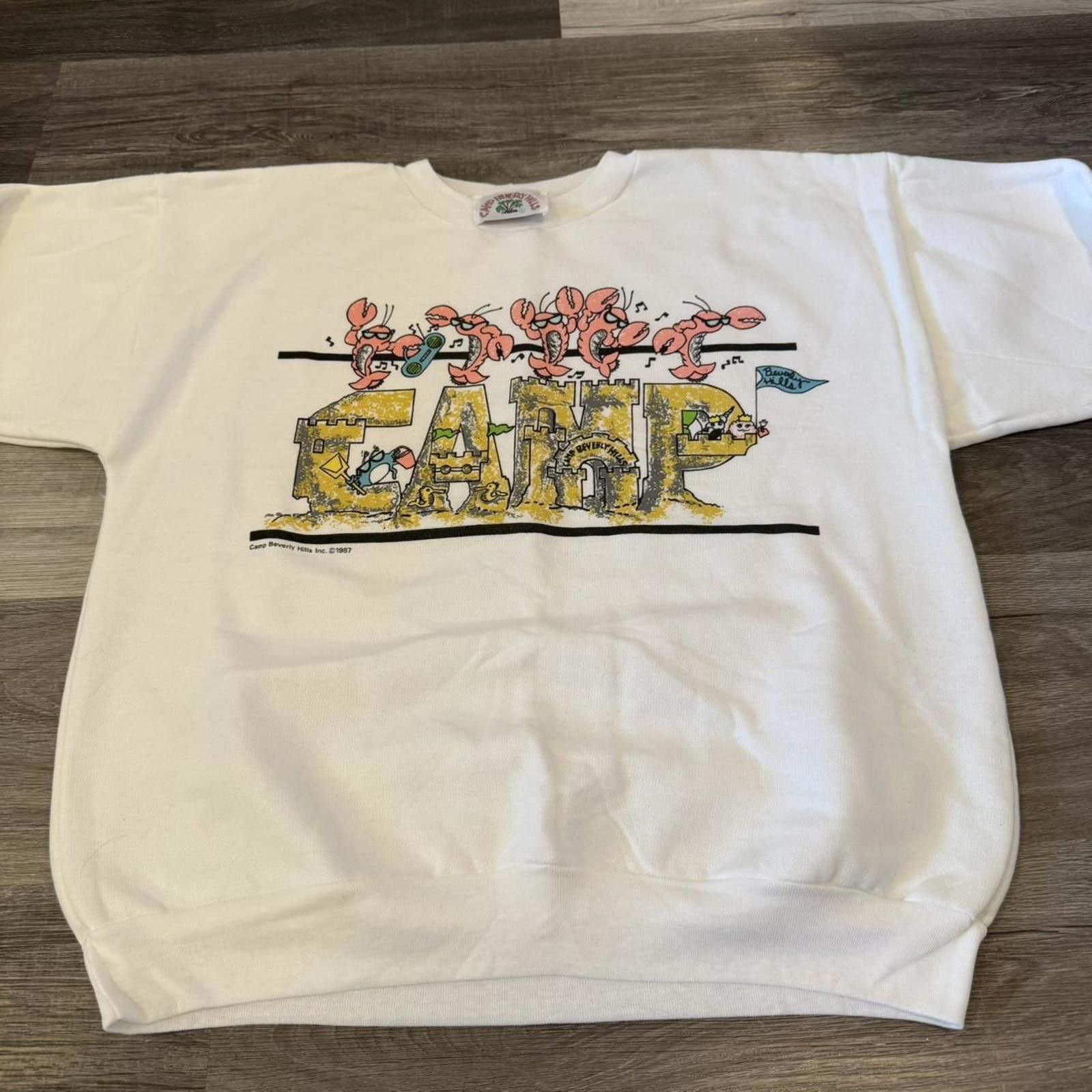 Other Vintage camp Beverly Hills crewneck sweatshirt 1987 M Size US M / EU 48-50 / 2 - 4 Thumbnail