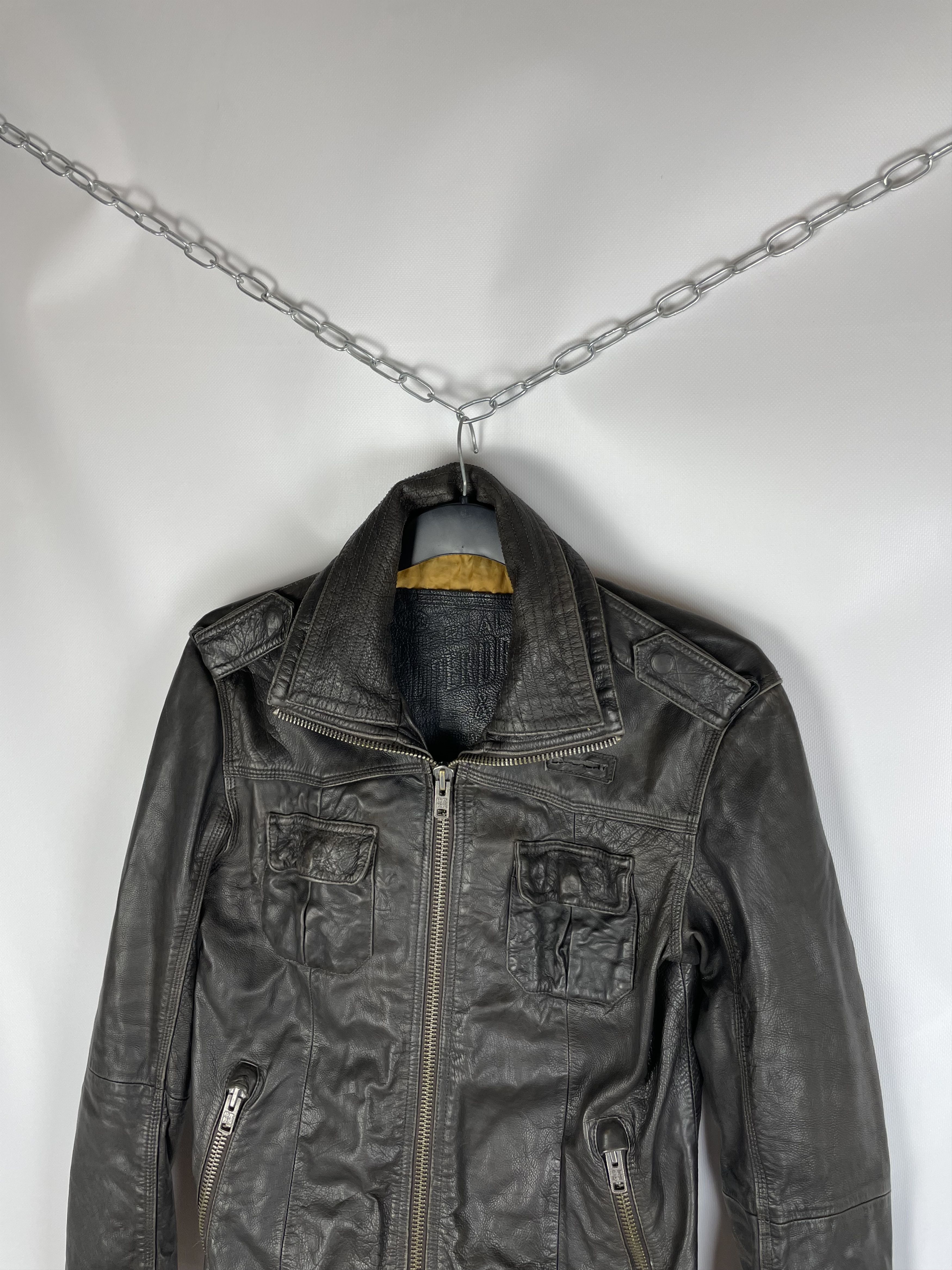 Superdry Vintage Superdry Leather Jacket Size US S / EU 44-46 / 1 - 3 Thumbnail