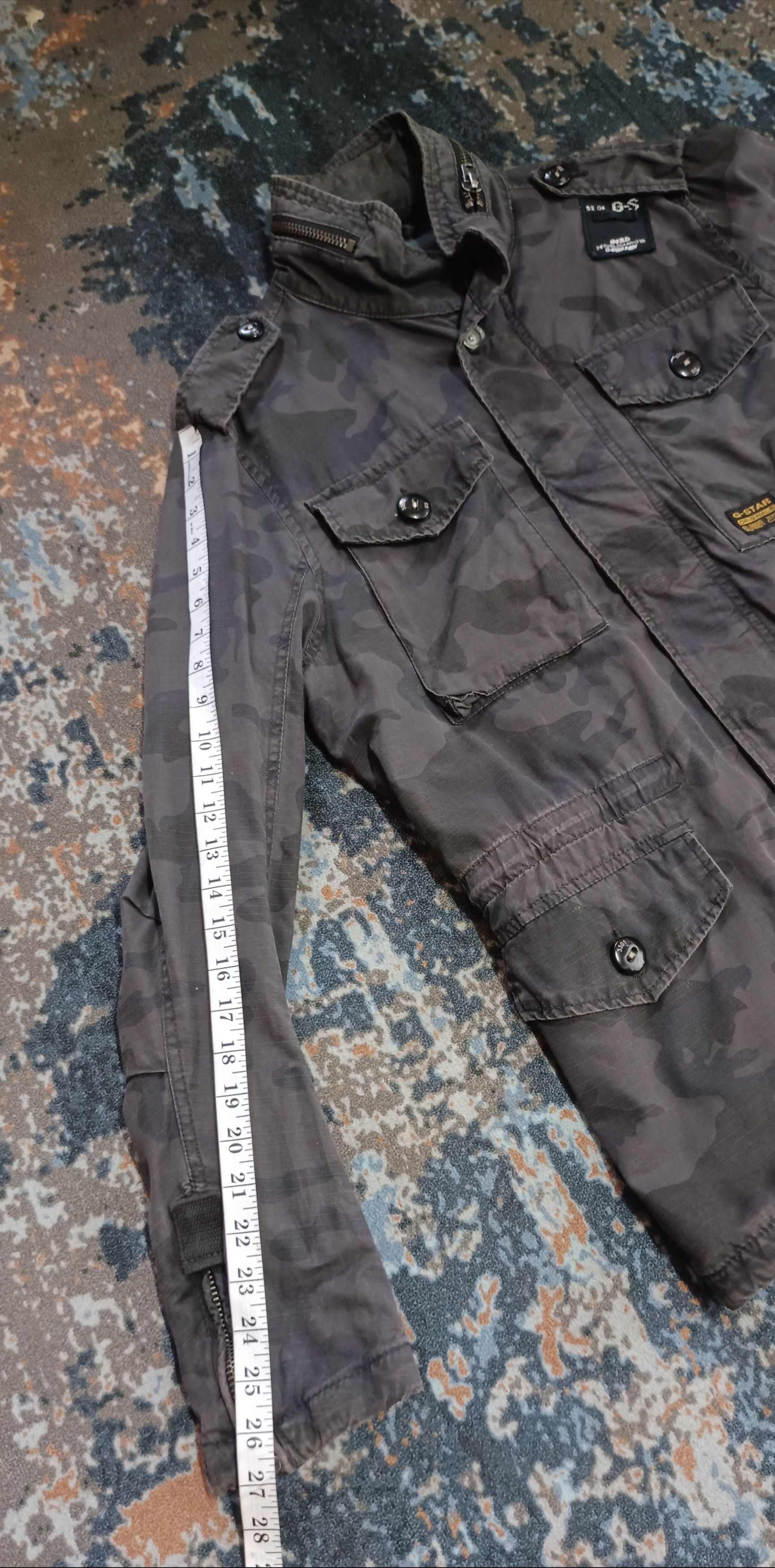 G-Star G Star Raw Denim Military Tactical Jacket Size US L / EU 52-54 / 3 - 19 Thumbnail