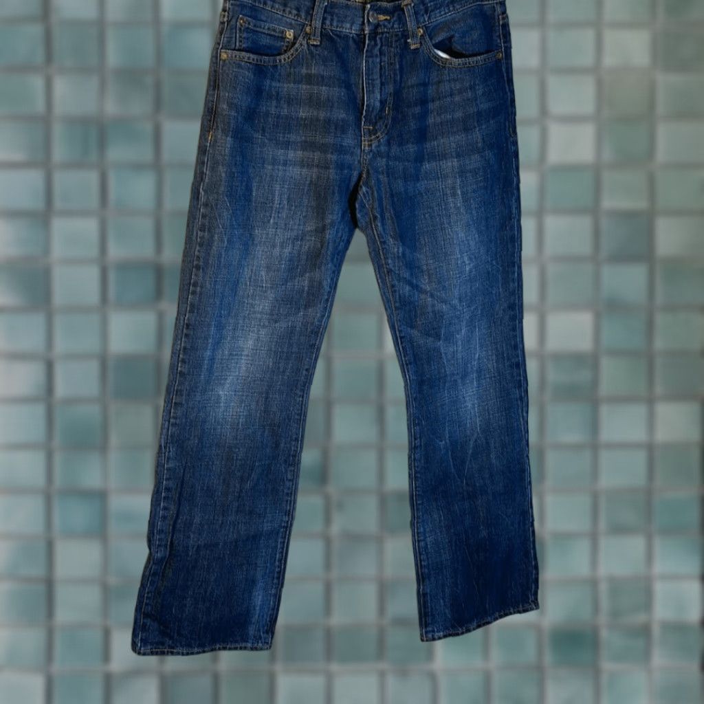 Vintage VINTAGE American Eagle Jeans Bootcut Men 31x32 Denim Blue Adult Men Bootcut Jeans 31 32 Blue Mens Size US 31 - 1 Thumbnail