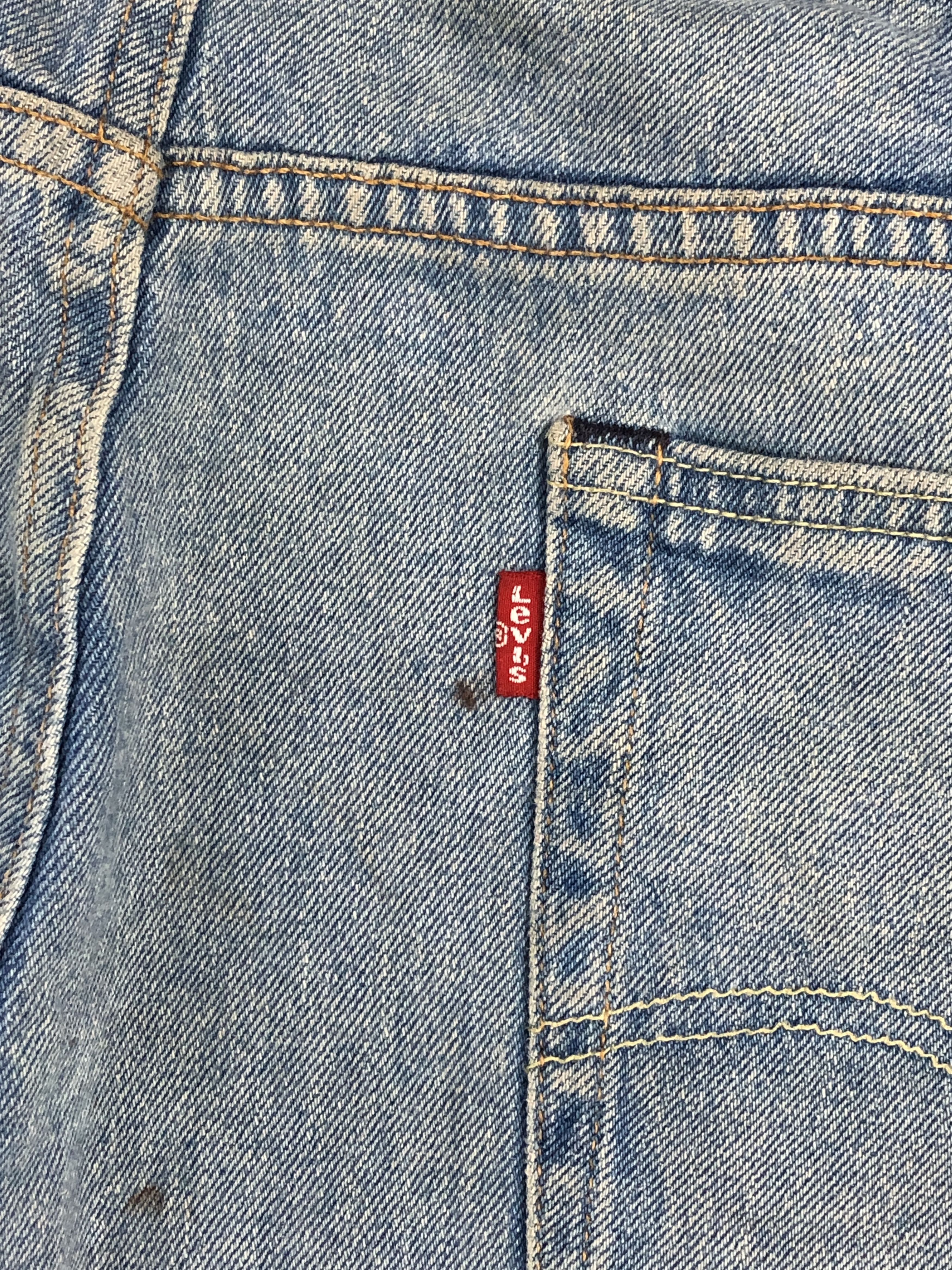 Levi's Dirty Faded Blue Vintage Levi's 541 Jeans DP2254 Size US 43 - 6 Thumbnail
