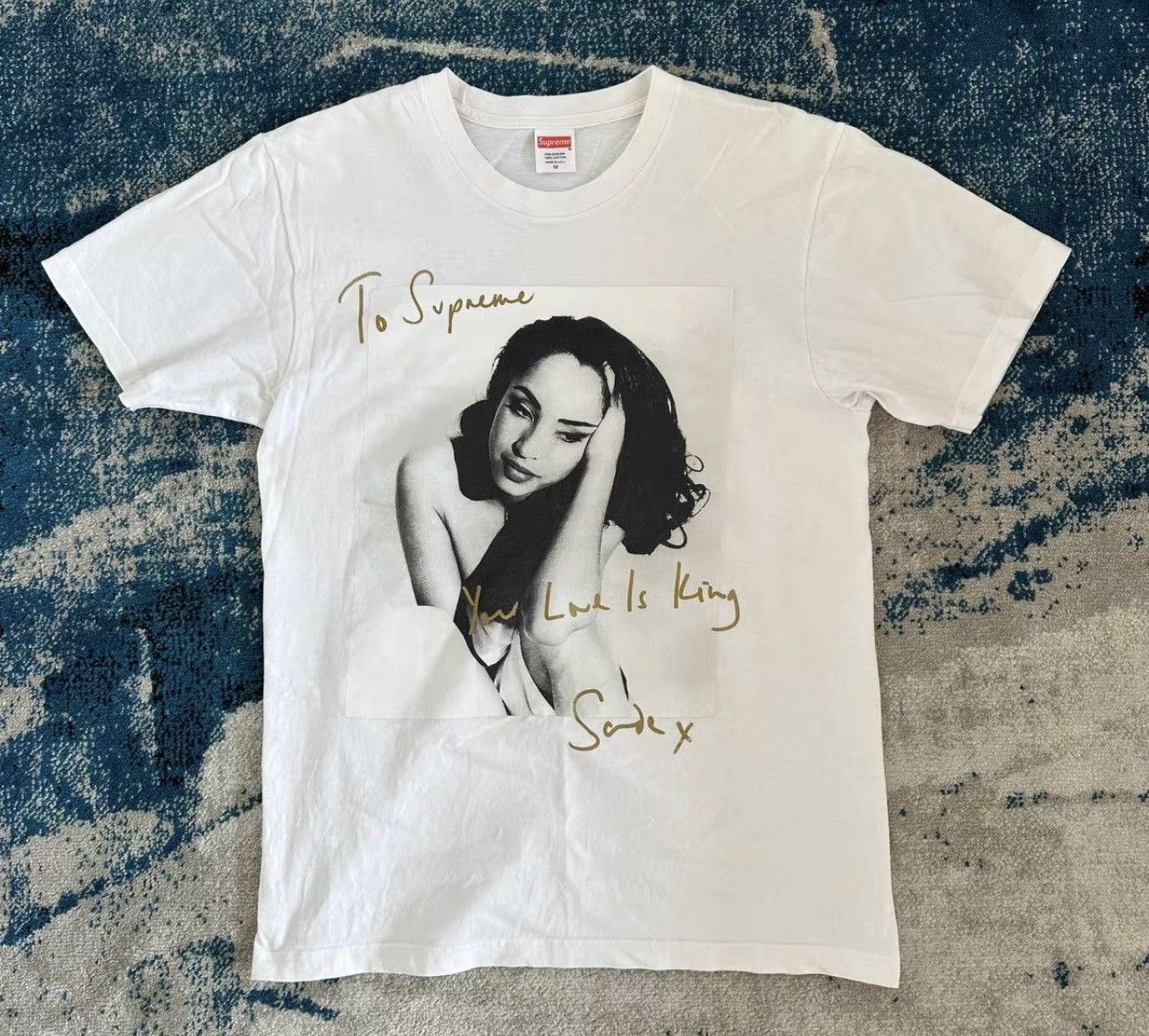 Supreme sade tee white medium