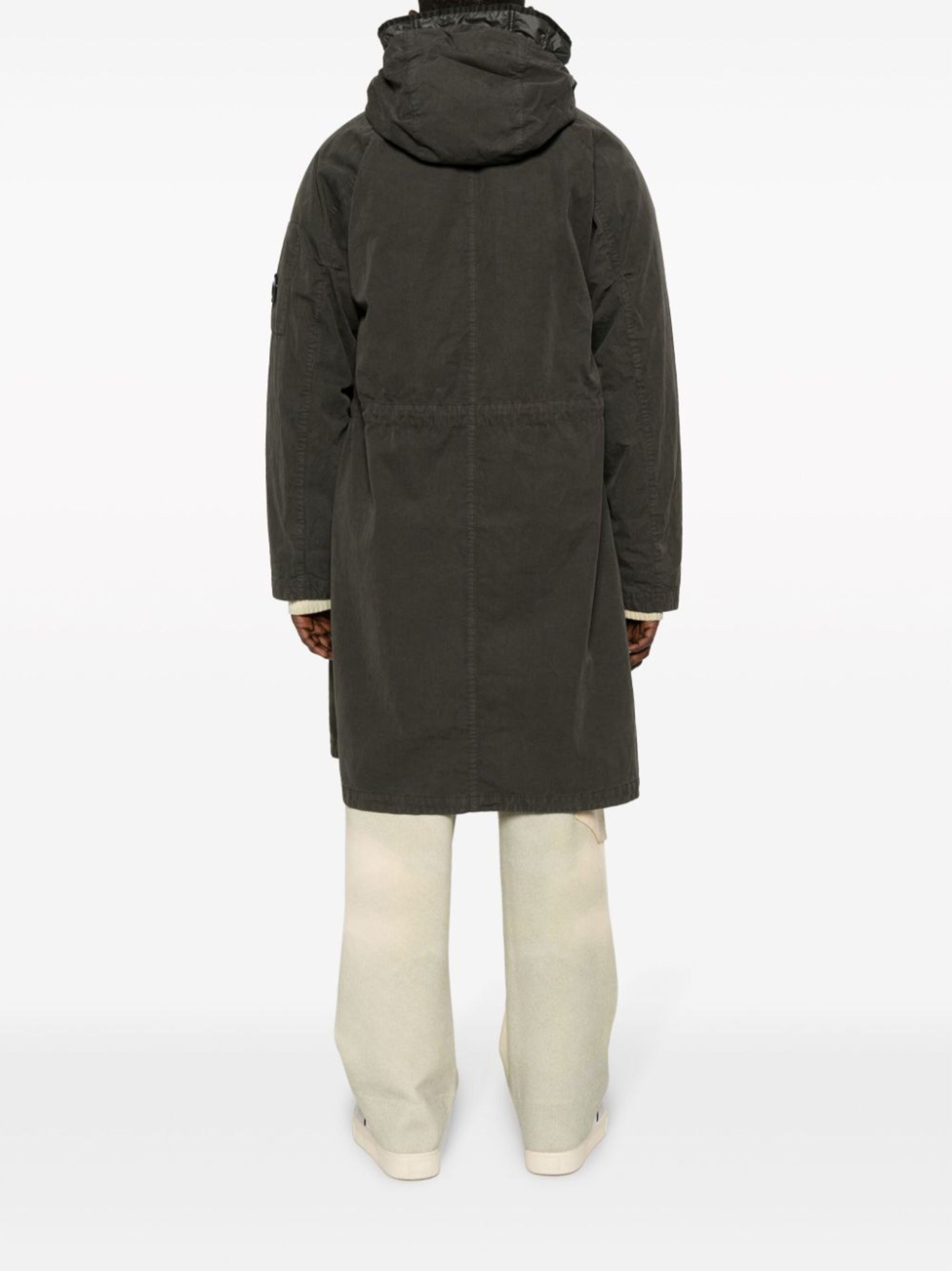C.P. Company o1y1224 Logo Hooded Parka in Dark Green Size US M / EU 48-50 / 2 - 3 Thumbnail