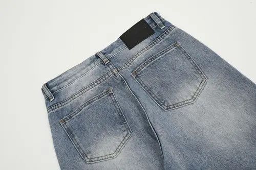 VIBE American retro distressed raw edge flared jeans Size US 32 / EU 48 - 5 Thumbnail