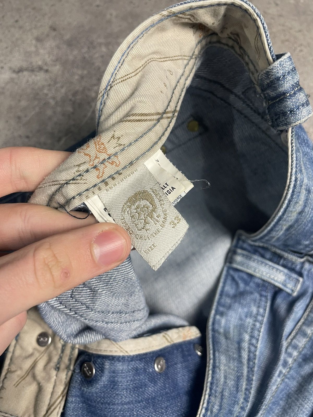 Diesel Vintage Y2K Diesel jeans baggy denim pants w33 l32 Size US 32 / EU 48 - 16 Thumbnail