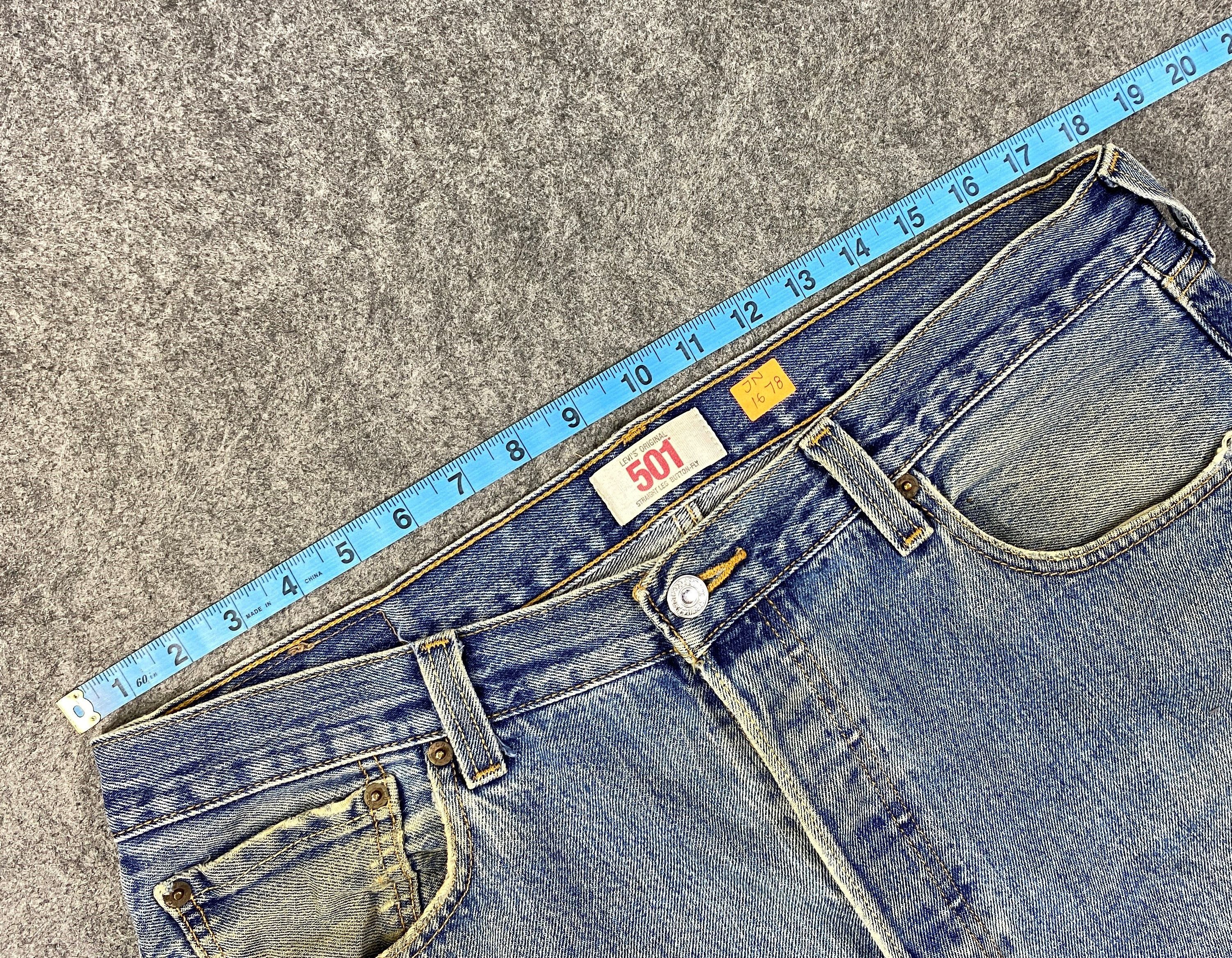 Levi's Earth Tone Vintage Levi's 501 Jeans 37x29.5 Denim -JN1678 Size US 37 - 5 Thumbnail