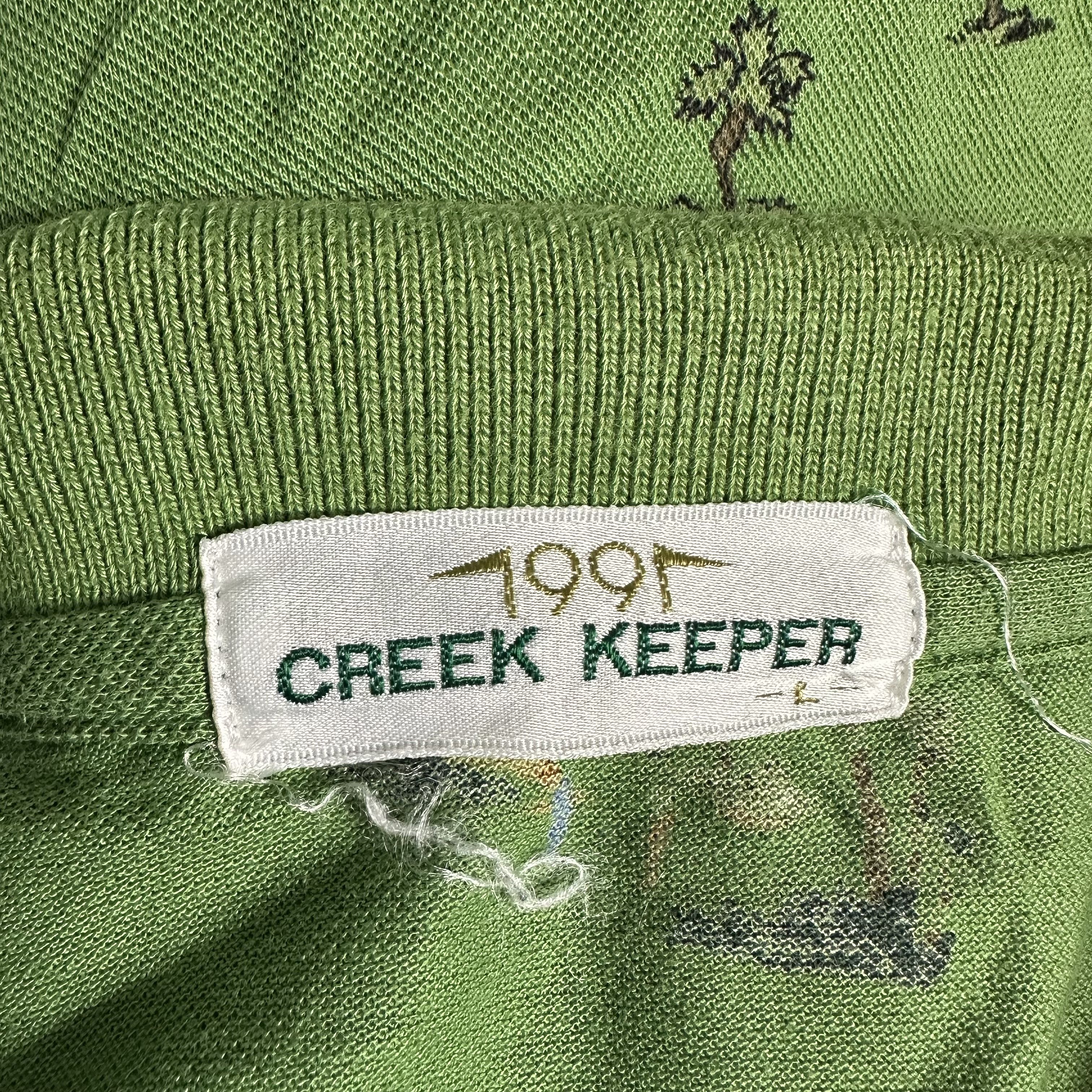 Vintage 🔥RARE🔥Vintage Creek Keeper Golf All Print Polo Shirt Size US L / EU 52-54 / 3 - 5 Thumbnail