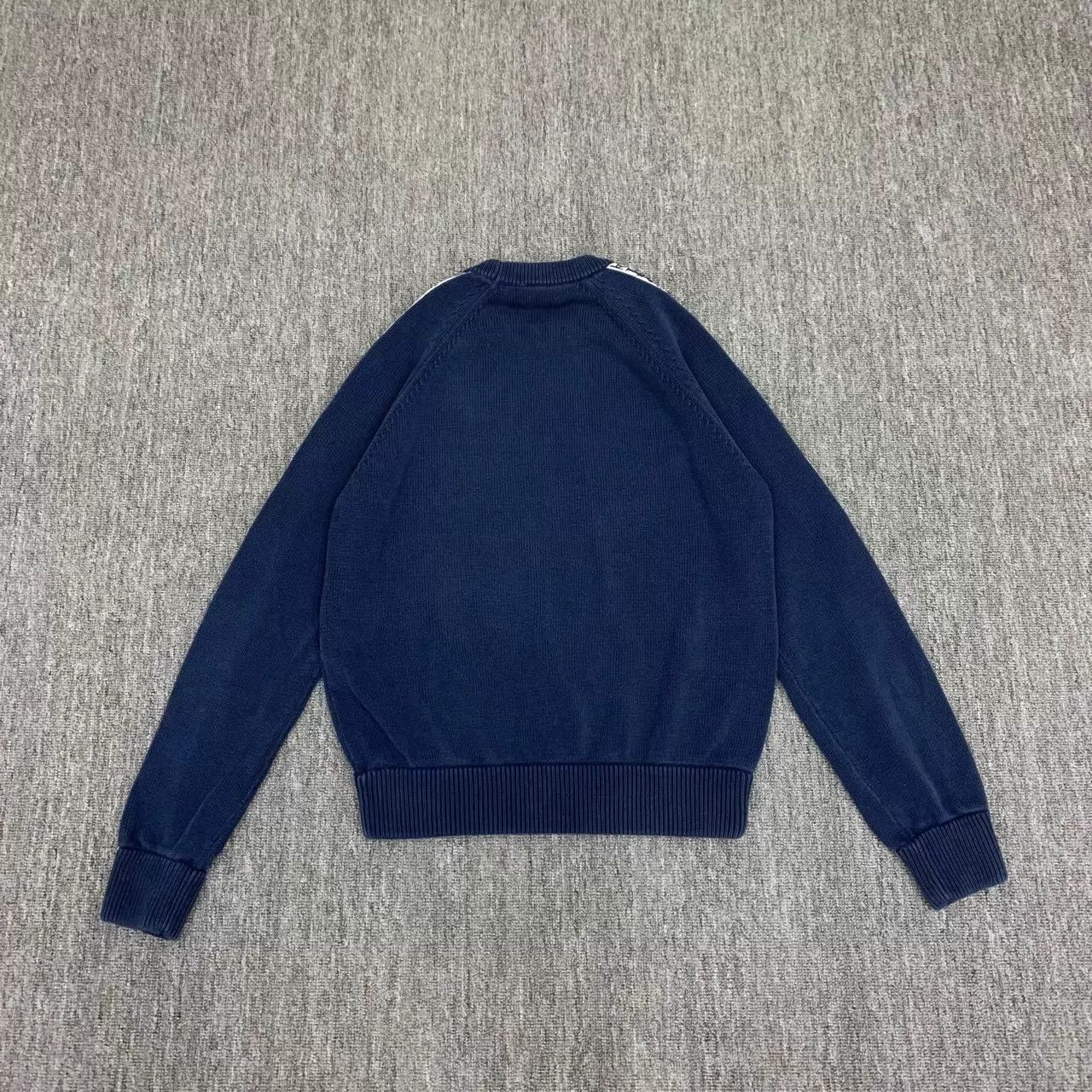 Dior Dior Blue Side Logo Oblique Print Arm Sweater M Size US M / EU 48-50 / 2 - 2 Thumbnail