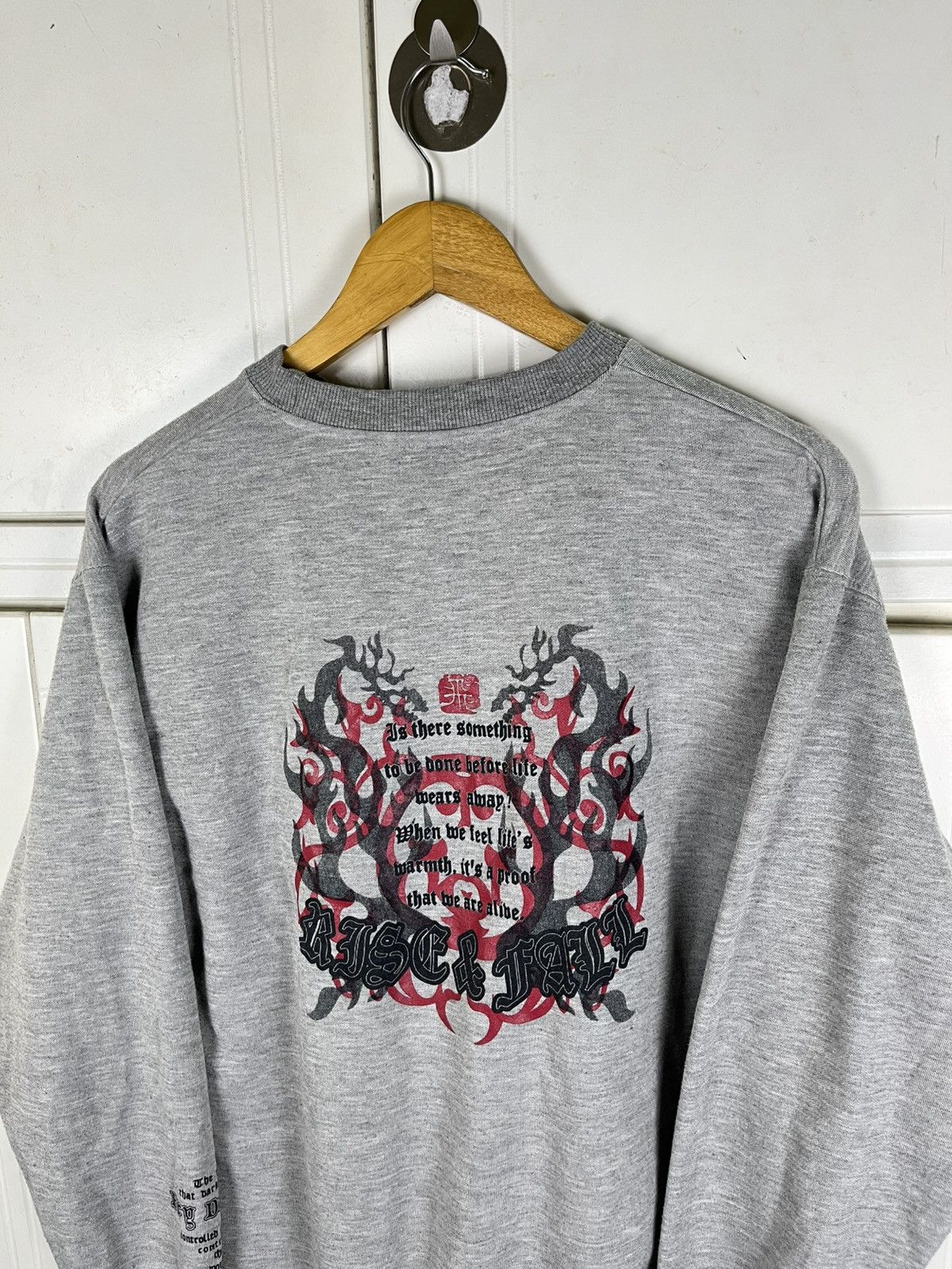 Japanese Brand Vintage Rise&Fall Sweatshirt Size US M / EU 48-50 / 2 - 3 Thumbnail