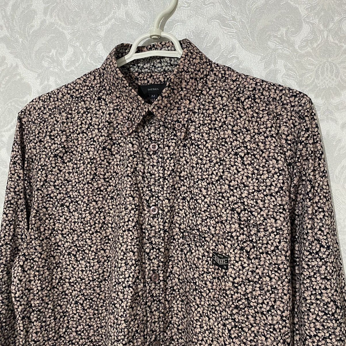 Diesel Diesel Floral All Over Printed Button Up Shirt Size US M / EU 48-50 / 2 - 5 Thumbnail