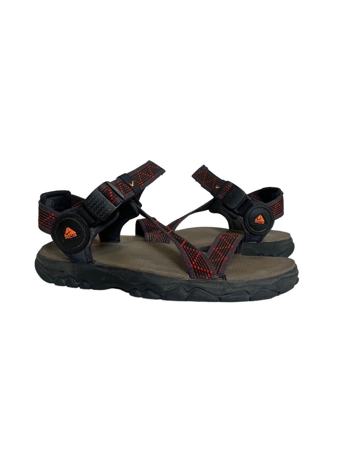 Nike Size 10 - 1998 Nike ACG Crossover Strap Sandals Black Orange Size US 10 / EU 43 - 2 Thumbnail