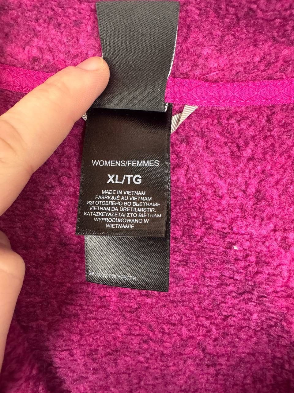 The North Face The North Face Women Fleece Jacket Pink Size XL Size XL / US 12-14 / IT 48-50 - 5 Thumbnail