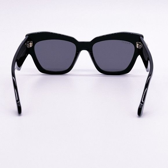 Gucci NEW GUCCI SUNGLASSES GG1422S 001 WOMEN SQUARE BLACK EYEWEAR Size ONE SIZE - 9 Thumbnail