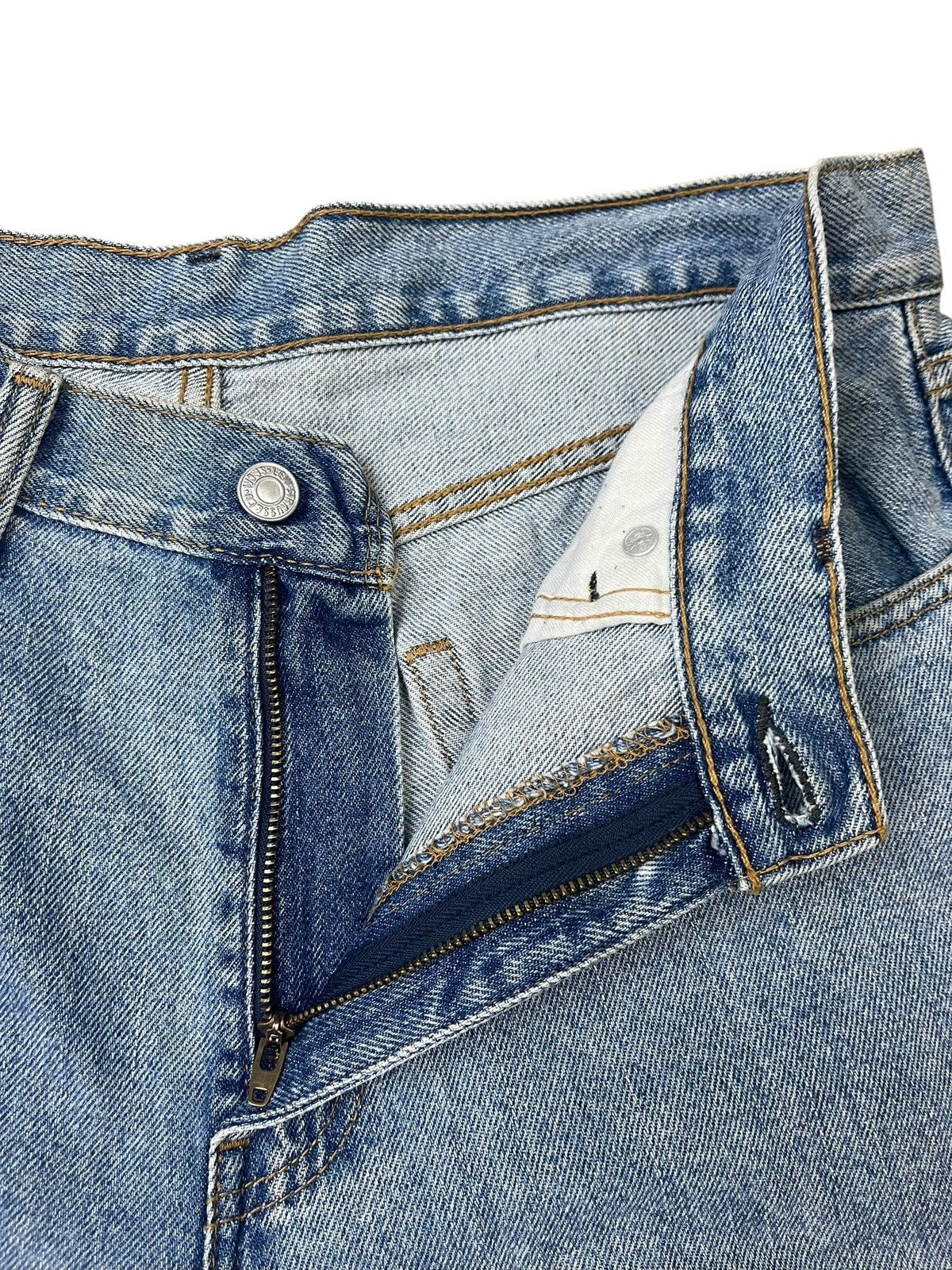 Levi's Vintage Levi’s 505 Straight Fit Jeans Faded Streetwear Size US 32 / EU 48 - 5 Thumbnail