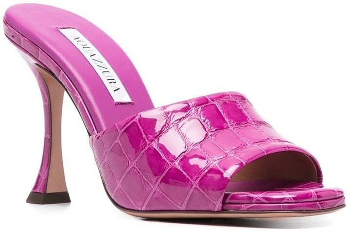 Aquazzura o1srvl11e1224 Mules in Pink Size US 6.5 / IT 36.5 - 1 Thumbnail