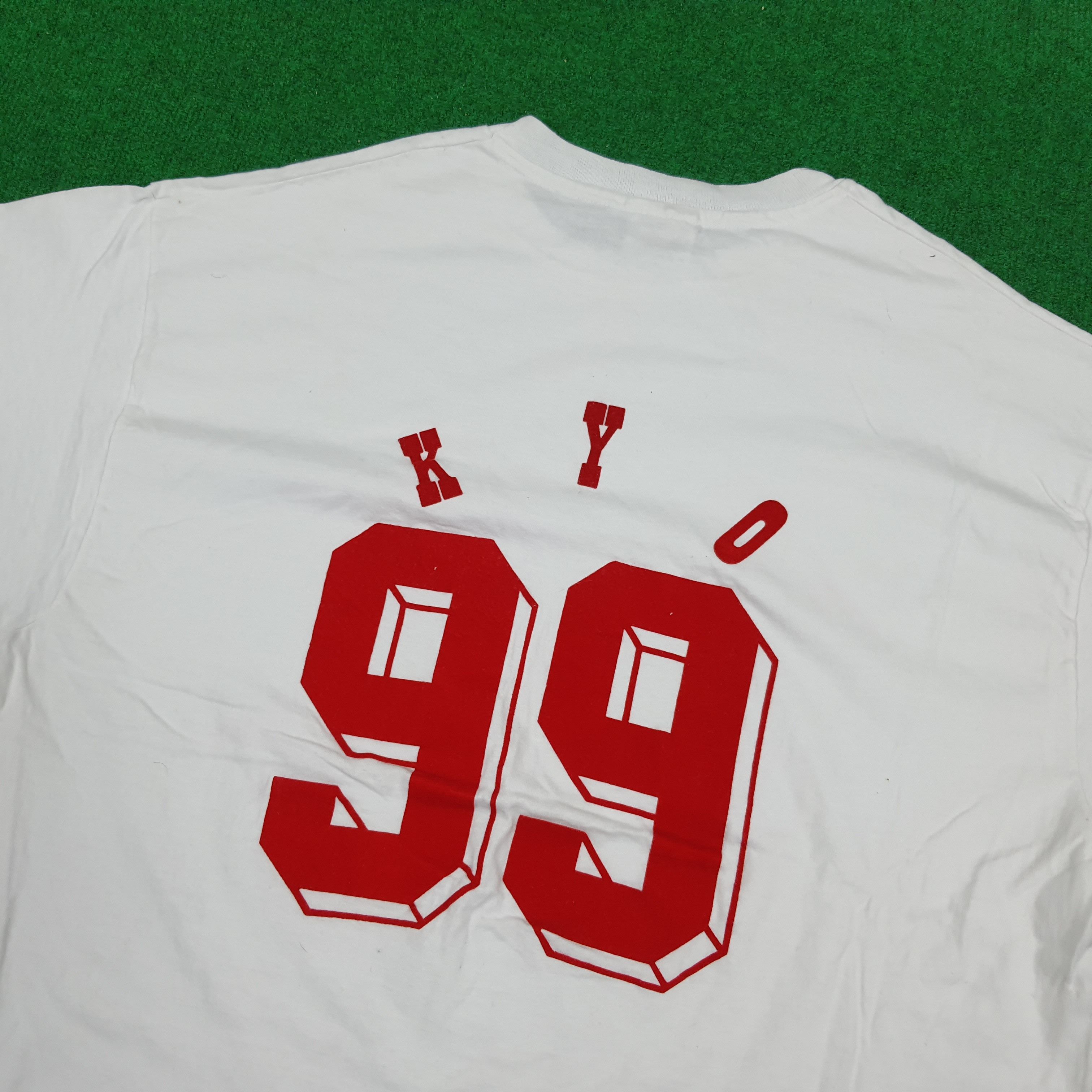 Vintage Vintage King of Fighter Kyo Kusanagi Kamikaze 99 Tshirt Size US XL / EU 56 / 4 - 2 Thumbnail
