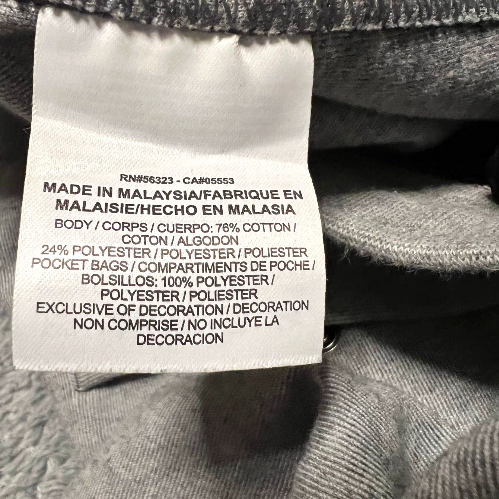 Nike Nike Sweatpants Jogger Pants Mens XL Gray Fleece Cuffed Advance 15 Conversion Size US 36 / EU 52 - 7 Thumbnail