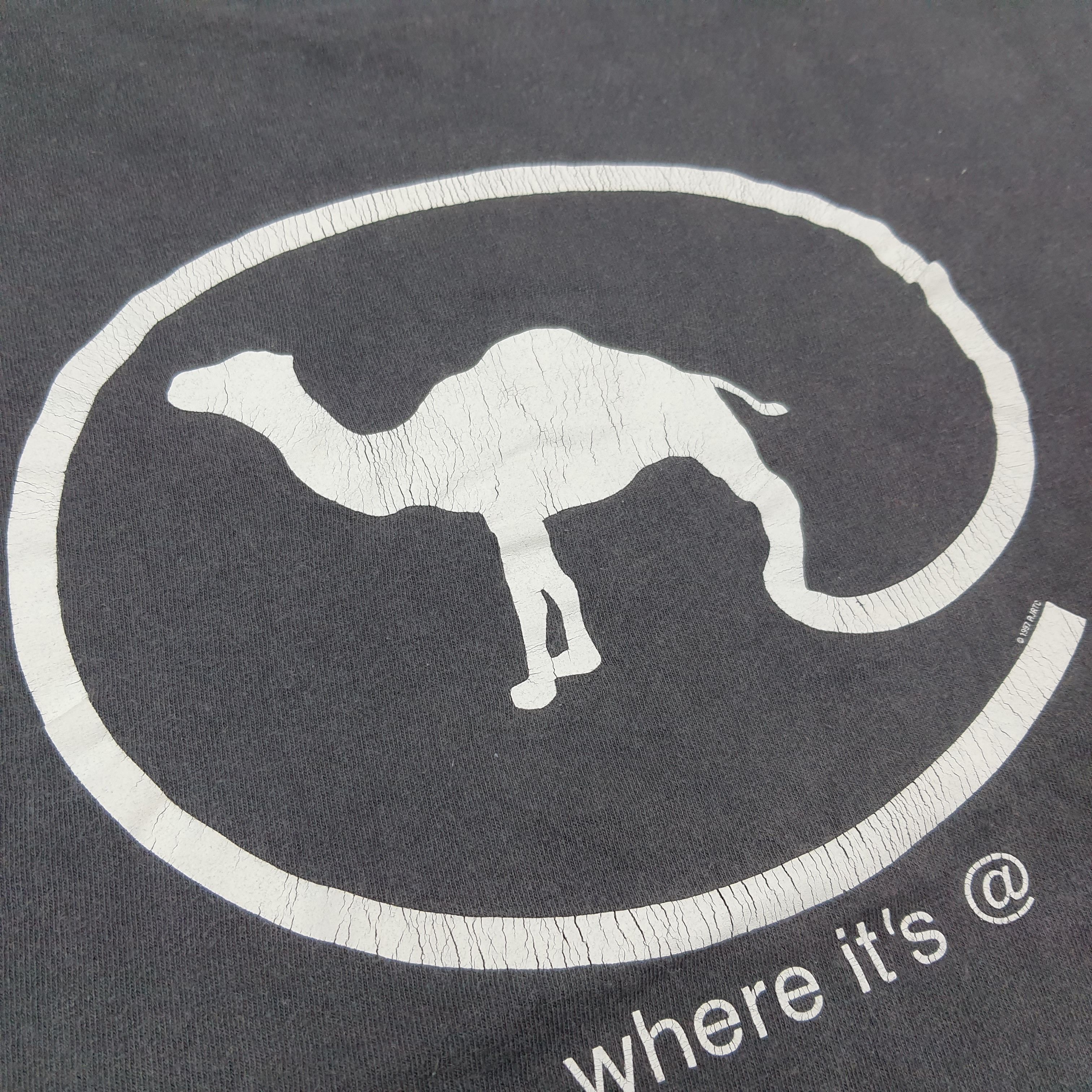 Vintage Vintage 1997 Camel Cigarettes Joe Camel Logo T-Shirt C301N21 Size US XXL / EU 58 / 5 - 2 Thumbnail